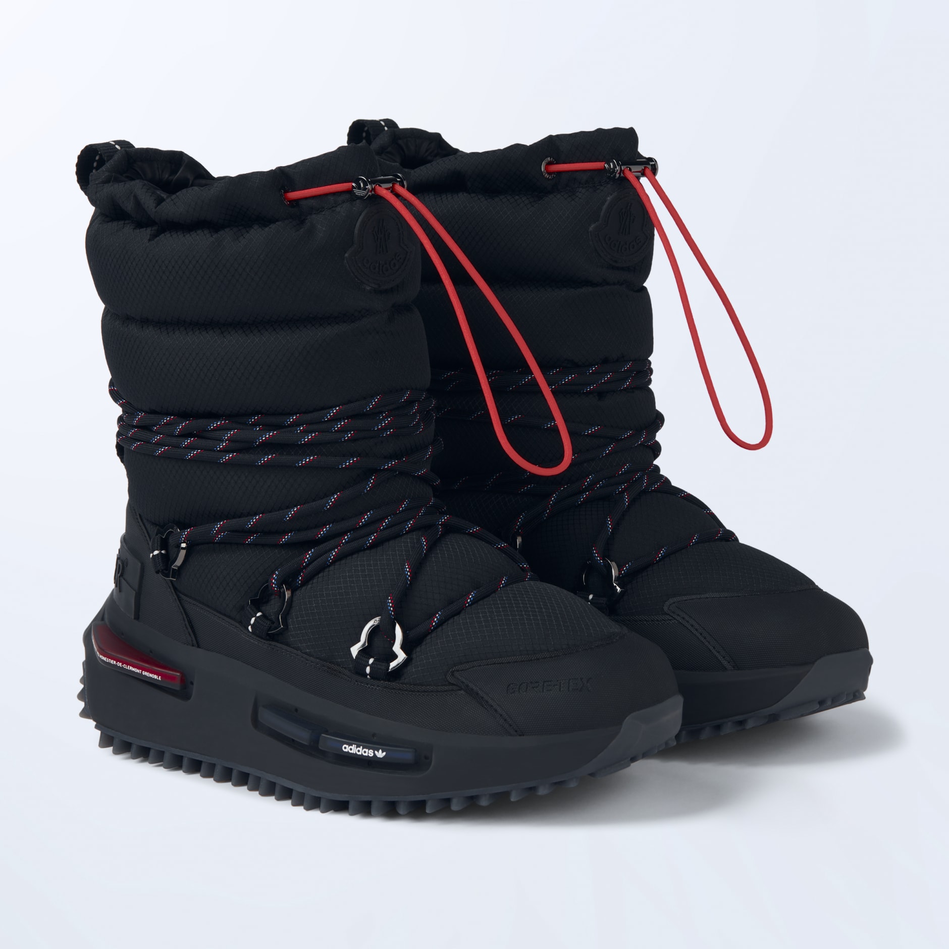 Shoes - Moncler x adidas Originals NMD Mid Shoes - Black | adidas Israel