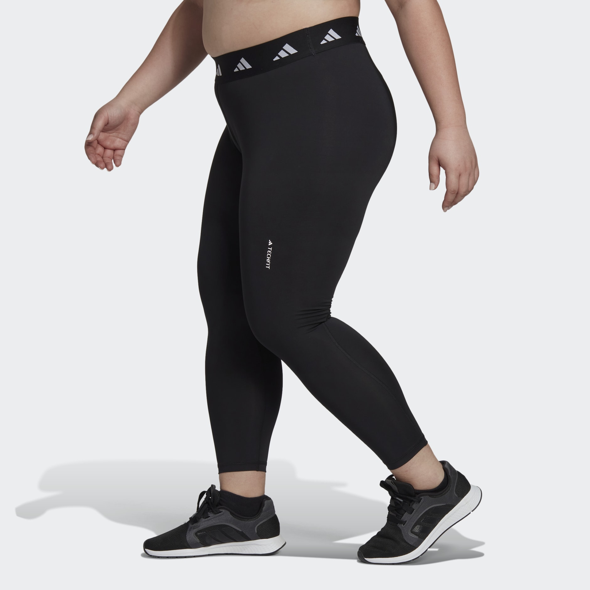 adidas | Circuit High-Waisted Mesh Leggings Womens | Black | House of Fraser