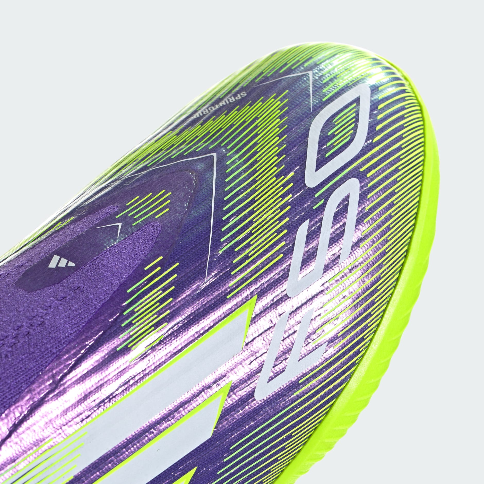 Ghete de fotbal fără șireturi F50 League pentru gazon artificial, pentru copii