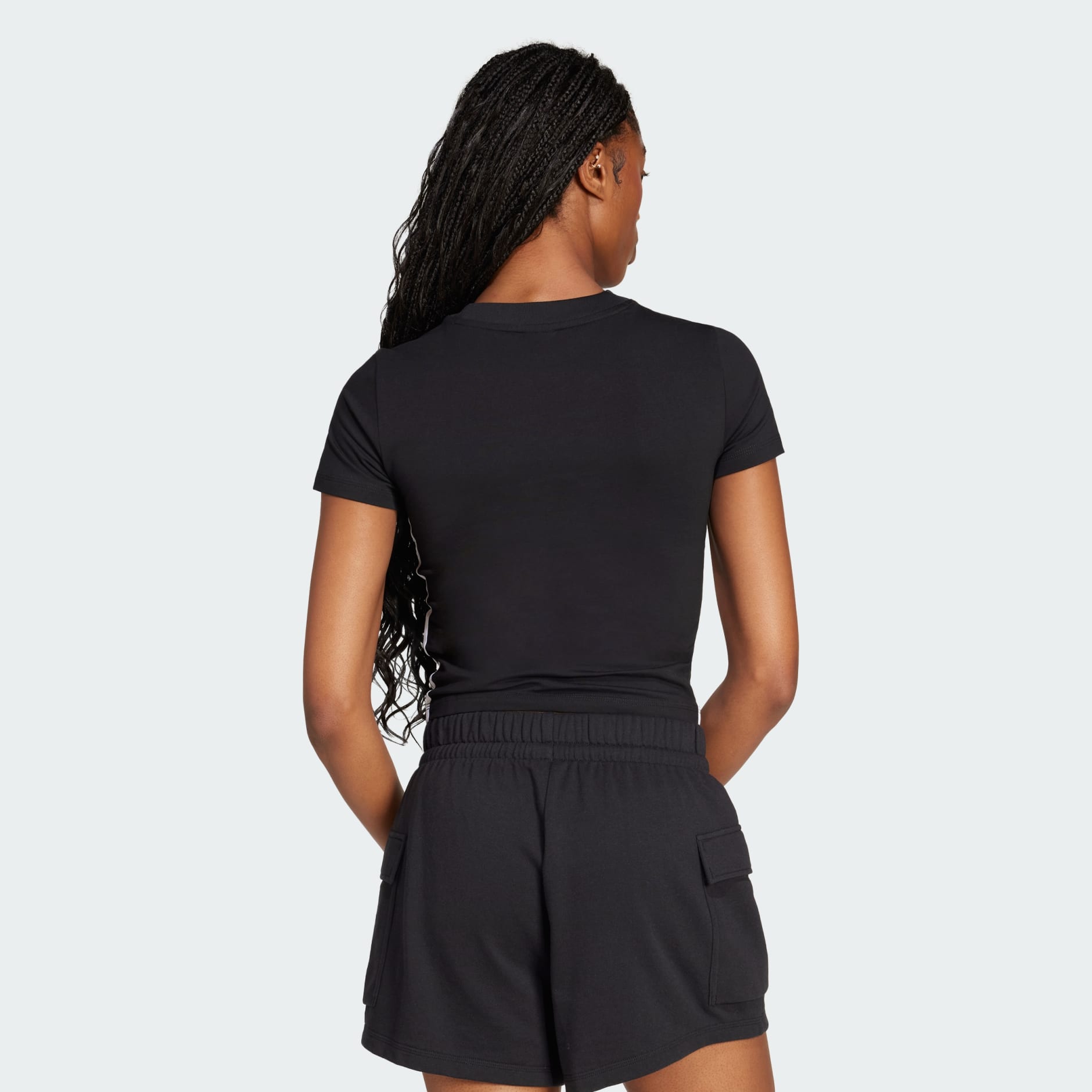 Essentials 3-Stripes Slim Baby Tee