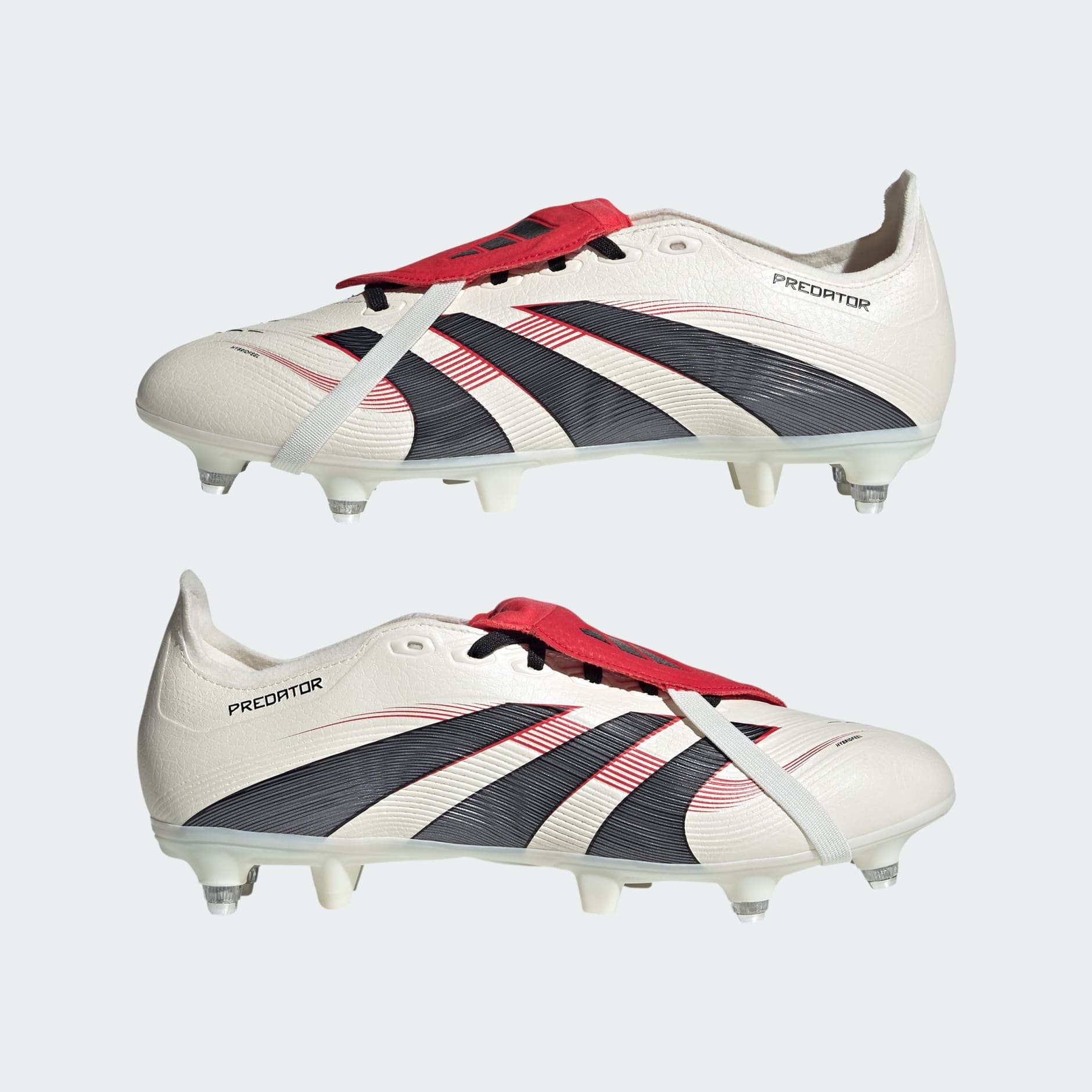 Ghete de fotbal cu limbă pliată pentru teren moale Predator League