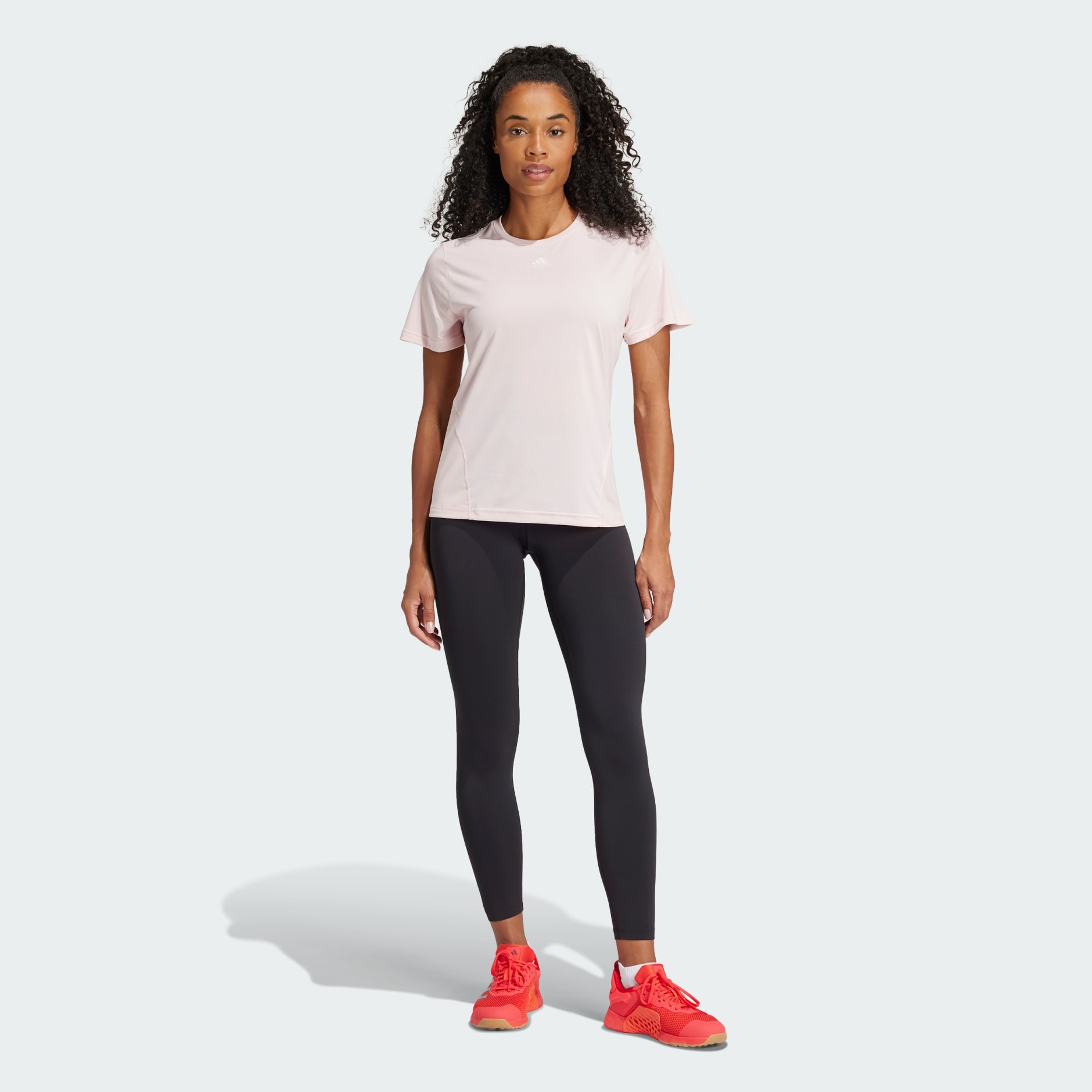 adidas Designed for Training Tee Pink adidas UAE