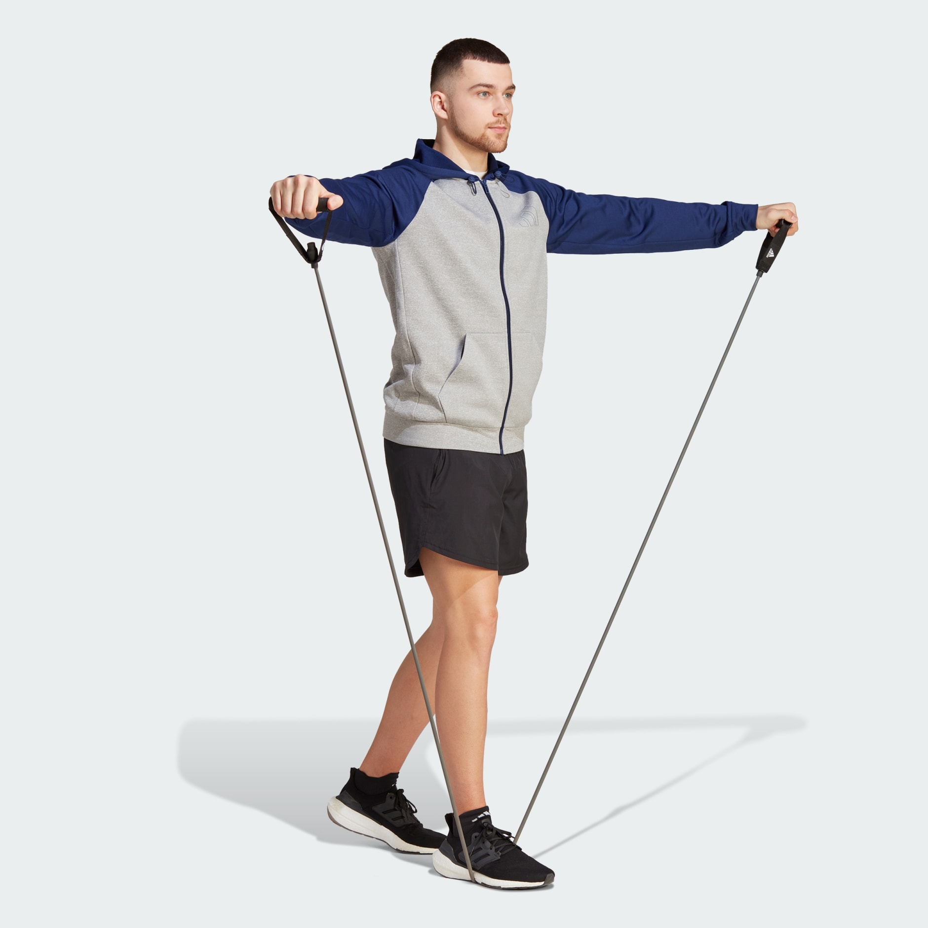 Game and Go Small Logo Training Full-Zip Hoodie