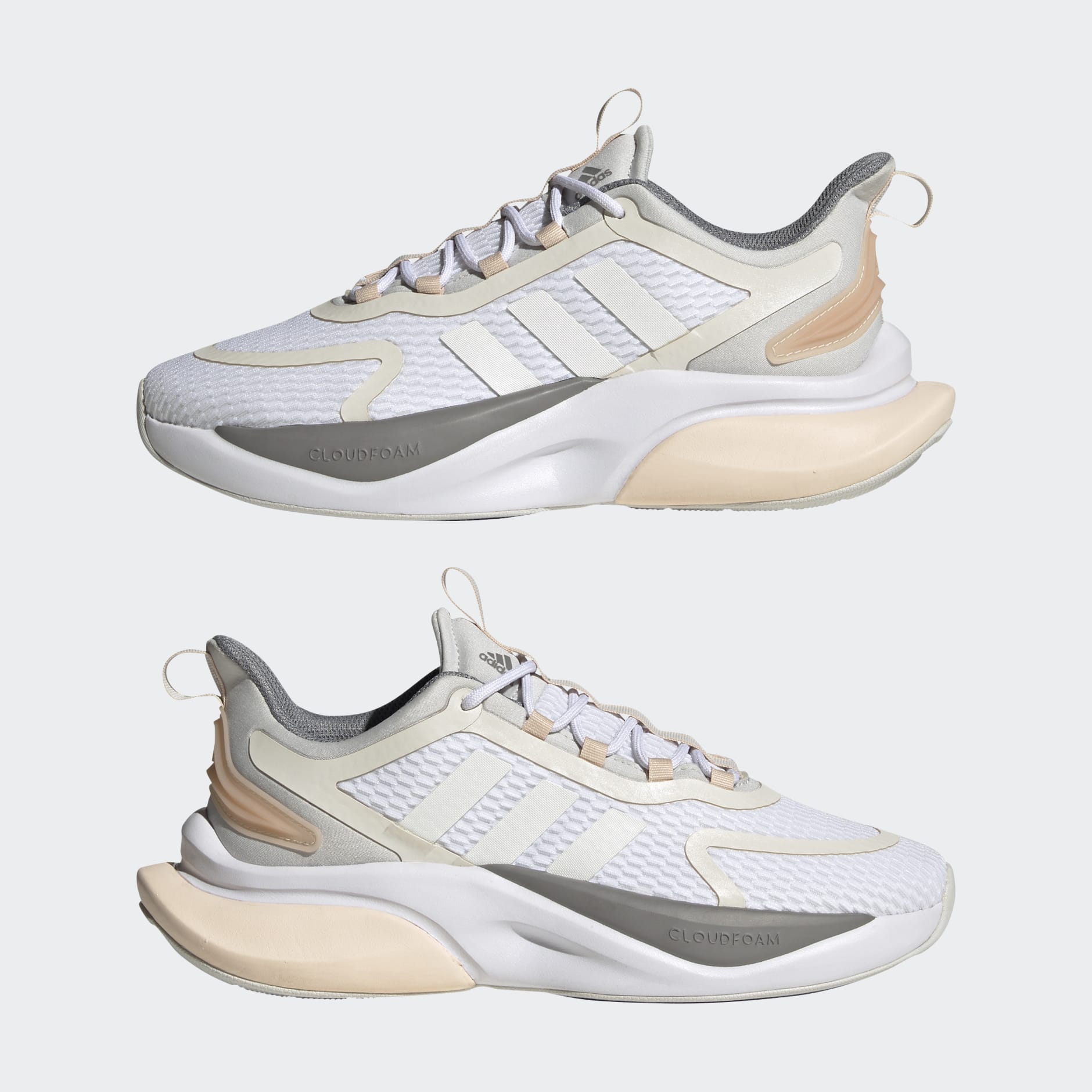 Women's Shoes - Alphabounce+ Sustainable Bounce Shoes - White
