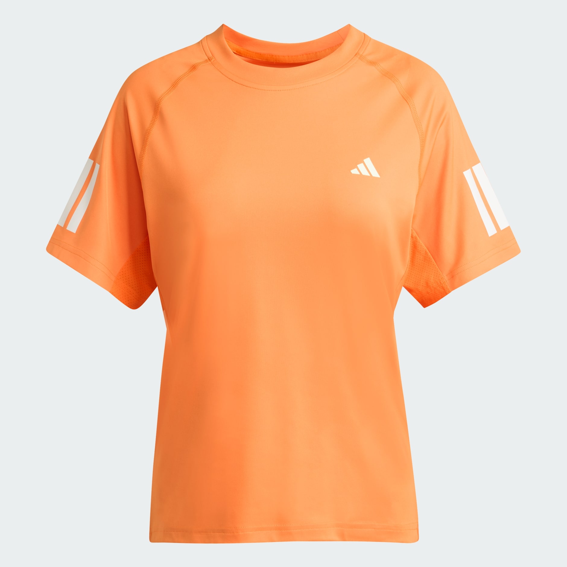 Tricou de tenis Club cu 3 dungi și tehnologie Climacool