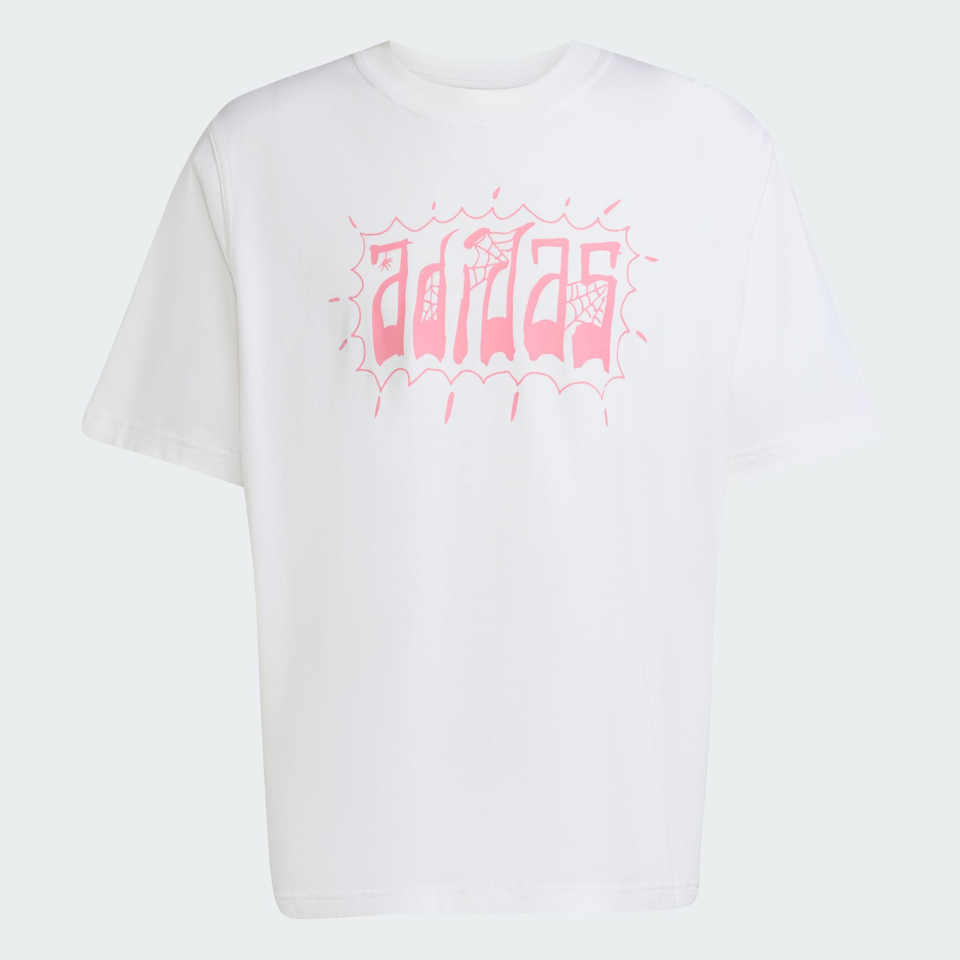 تي شيرت كبير الحجم بمظهر متآكل