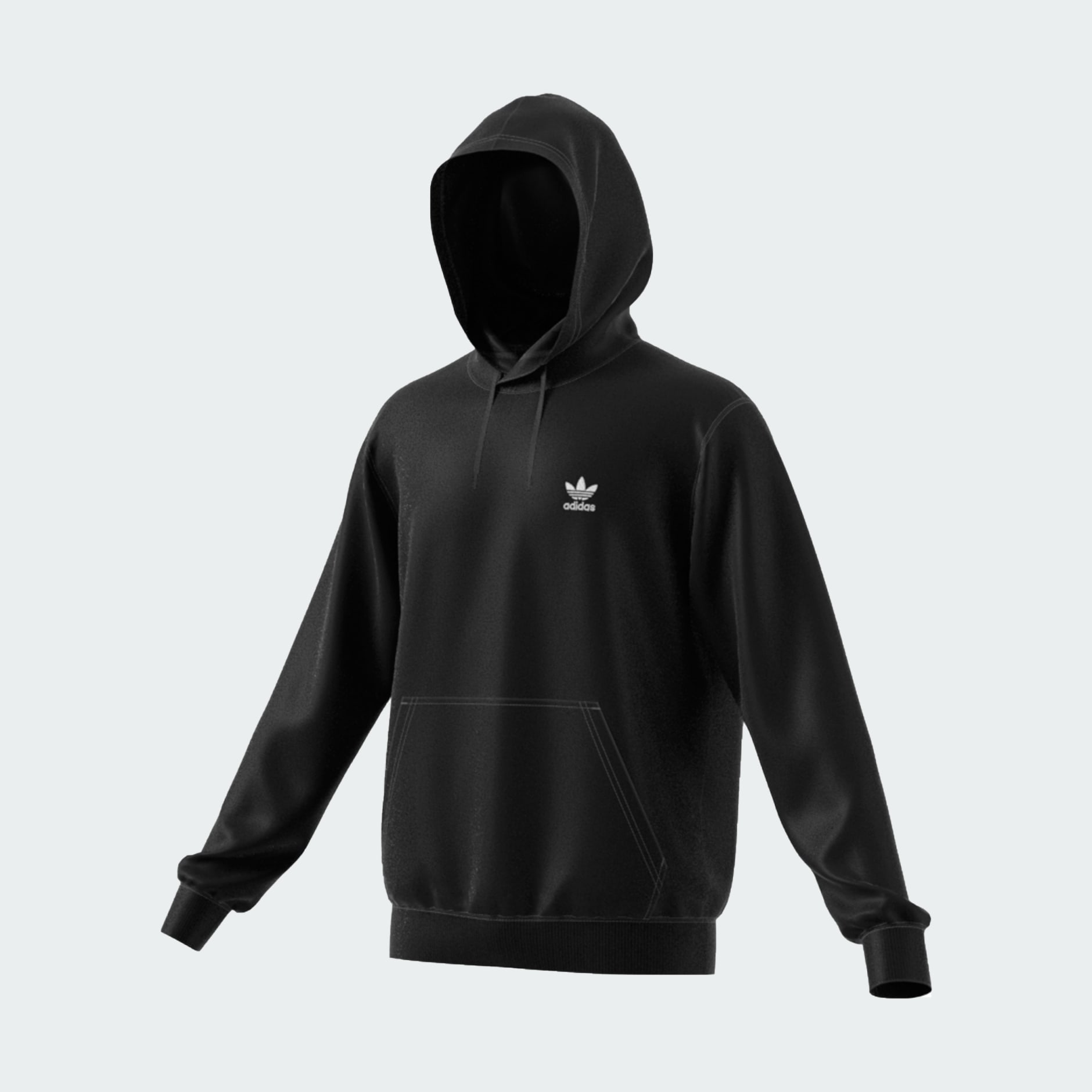 Clothing - ESSENTIAL HOODY M - Black | adidas South Africa