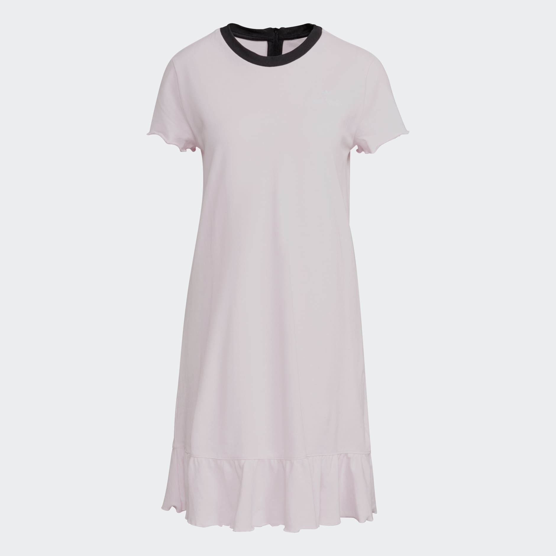 Triple Trefoil Ruffle Dress
