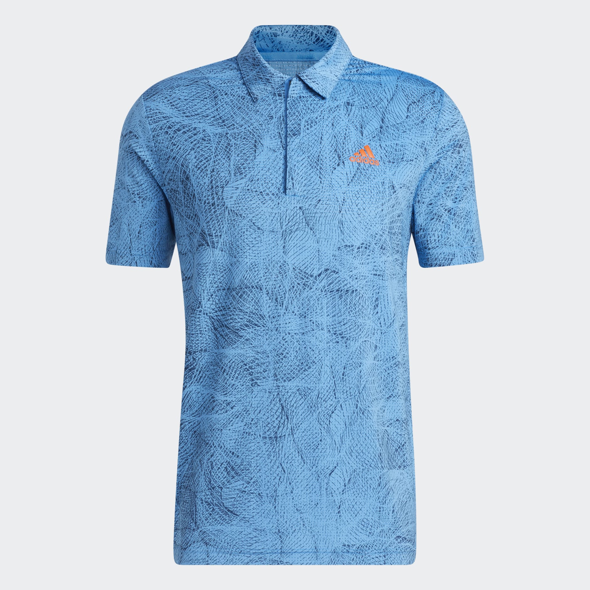 Motion-Print Polo Shirt
