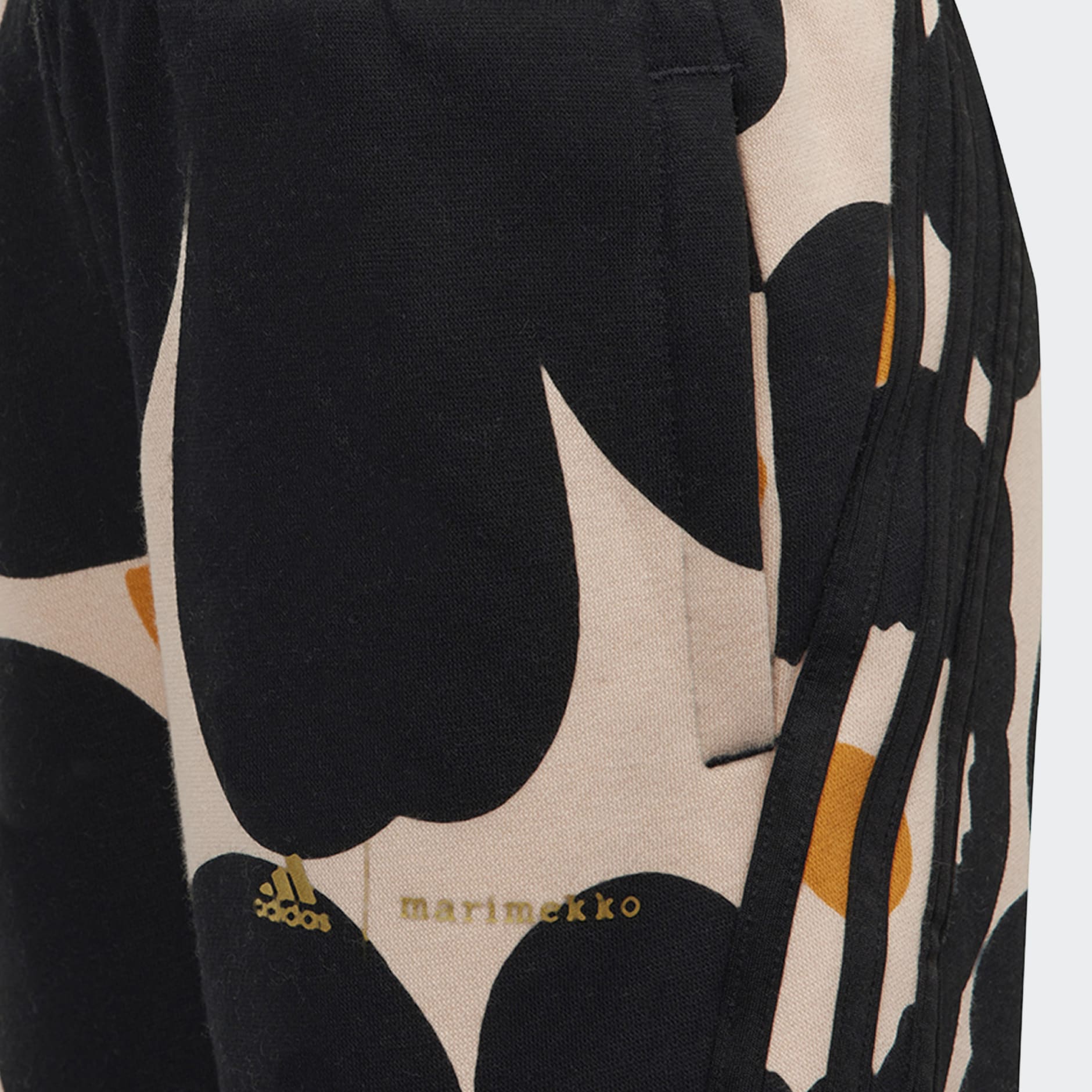 Marimekko Primegreen Warm-Up Winter Fleece 3-Stripes Floral Hoodie and Pants