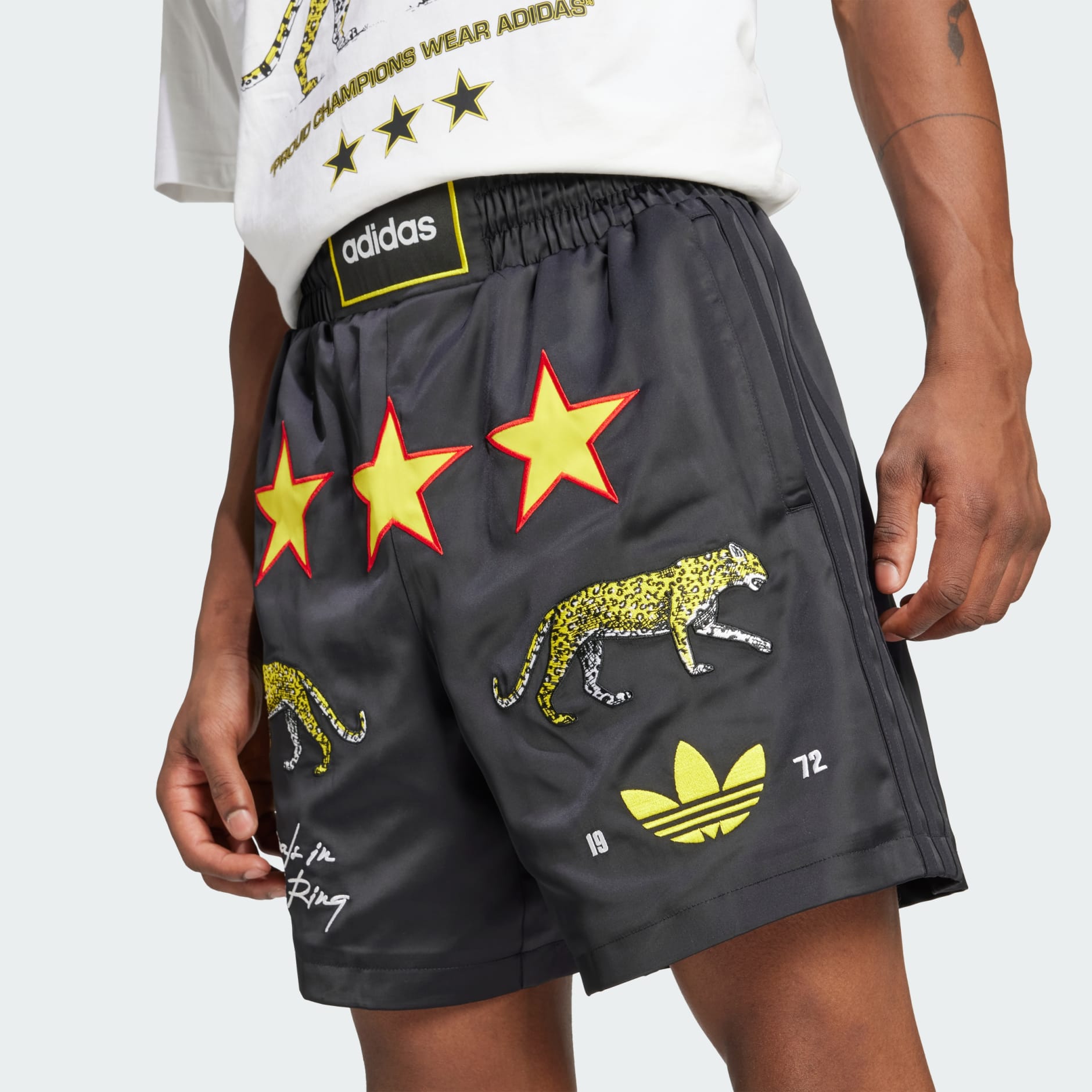 adidas Originals In The Ring Graphic Shorts