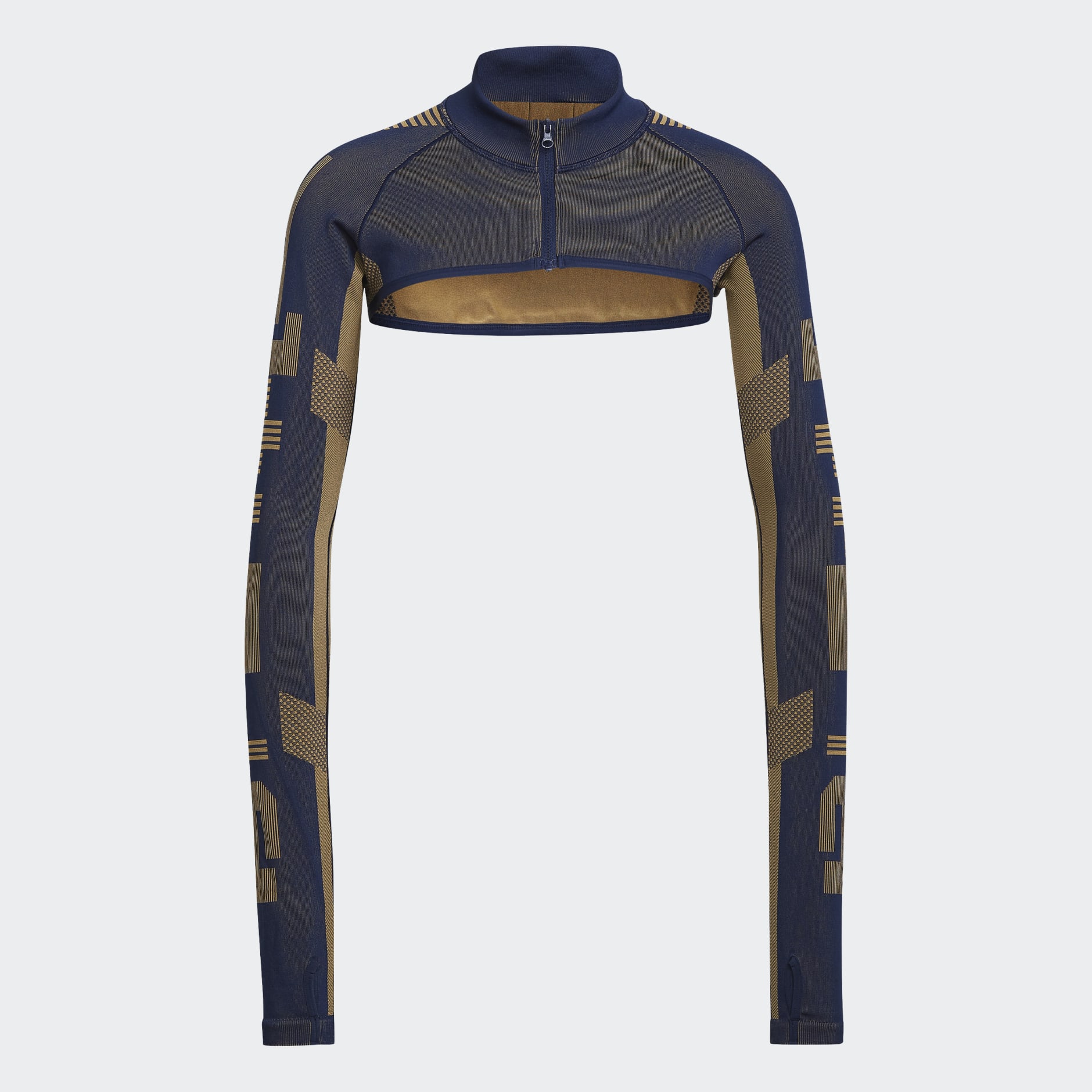 adidas x Karlie Kloss Seamless Long Sleeve Knit Crop Top