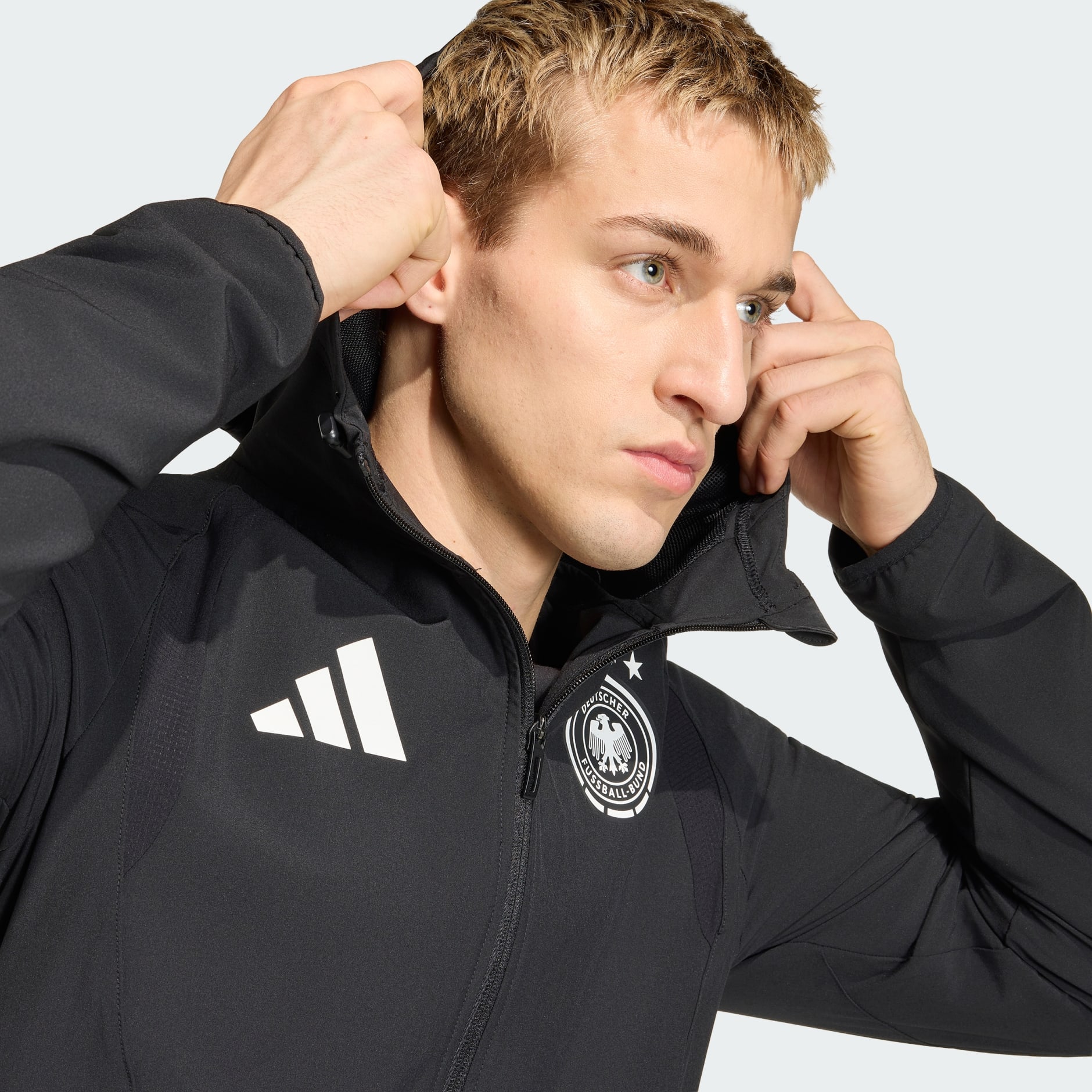 Germany Tiro Travel Full Zip Windbreaker