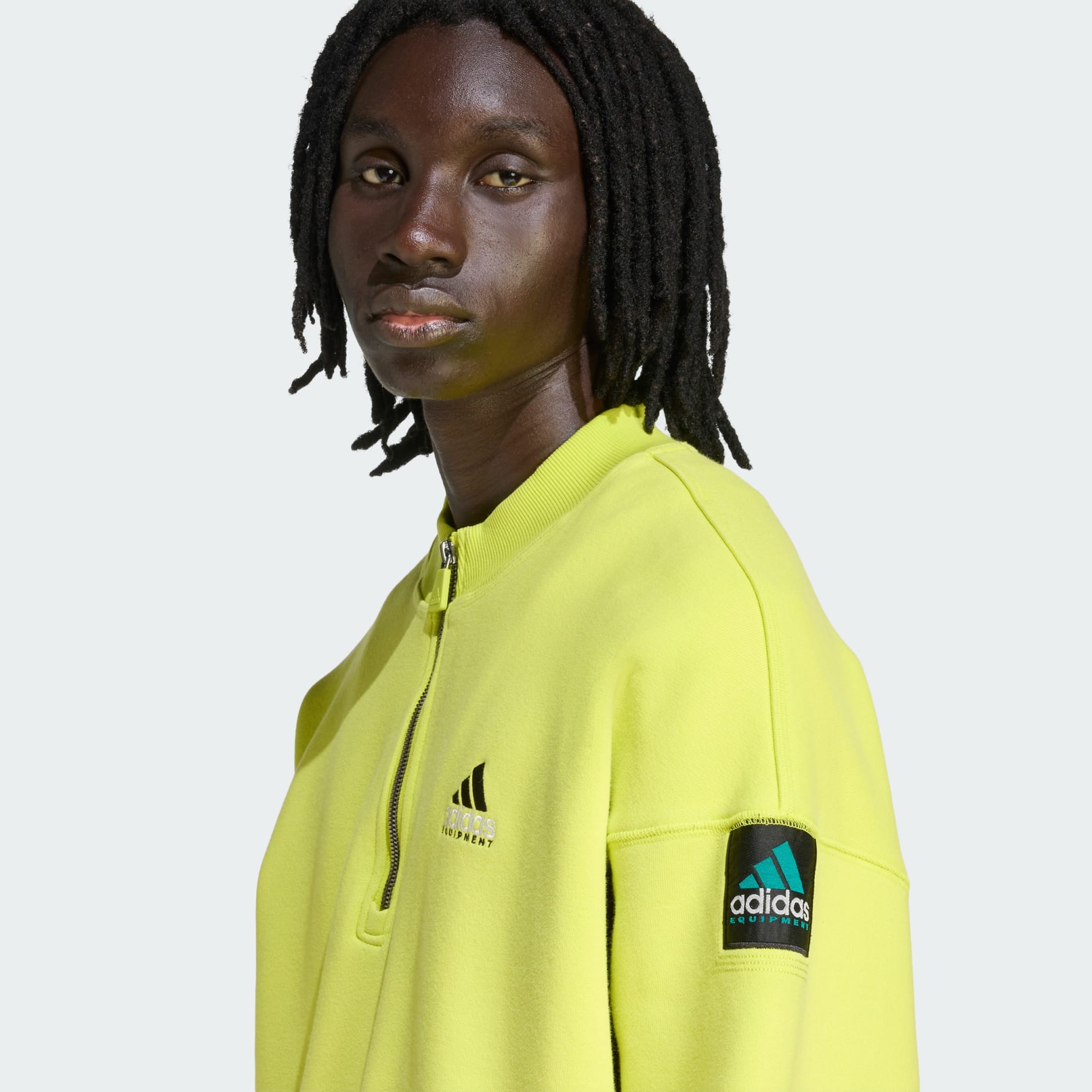 Pulover cu fermoar 1/2 Equipment Blocked adidas