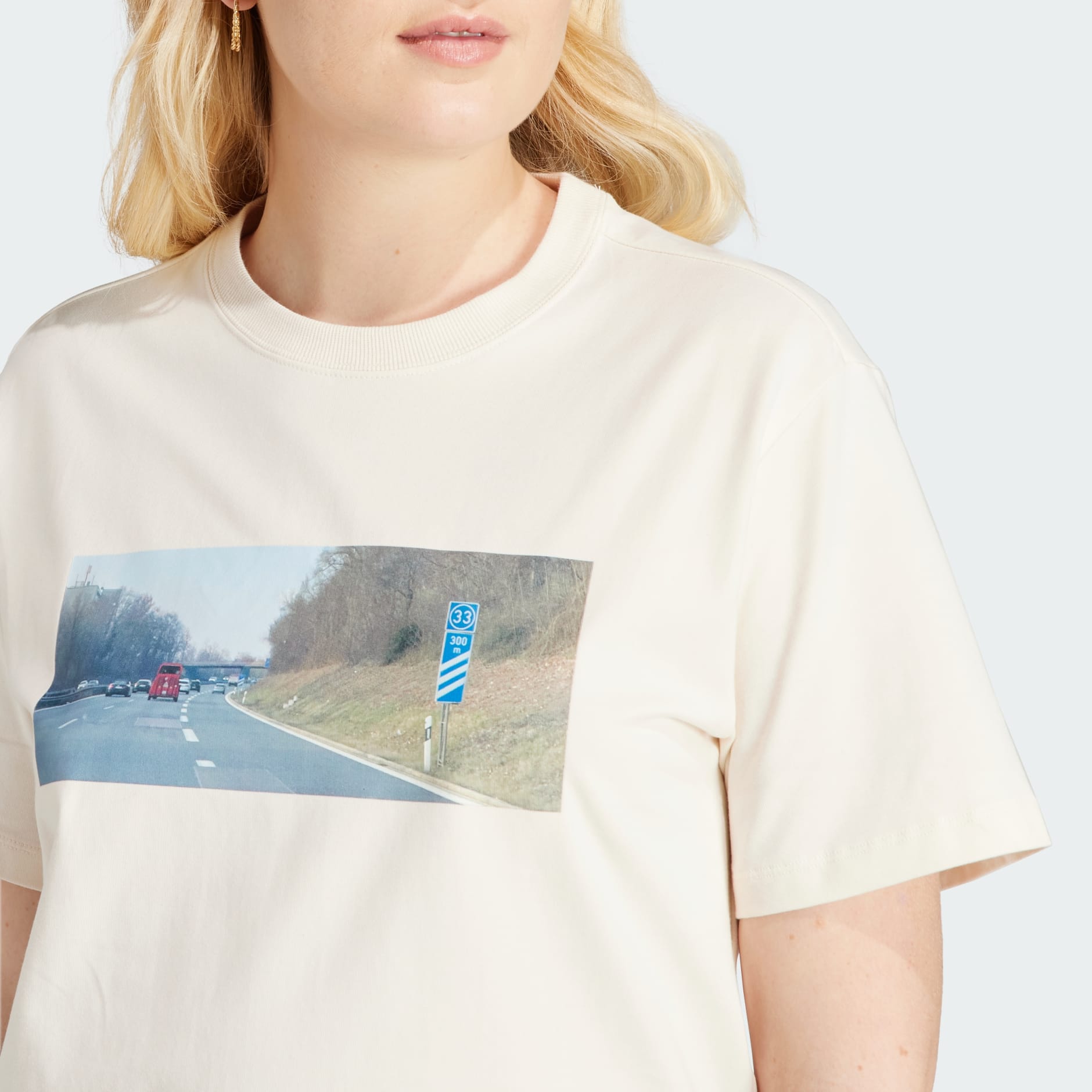 adidas adidas Originals x KSENIASCHNAIDER Graphic Tee - White | adidas UAE