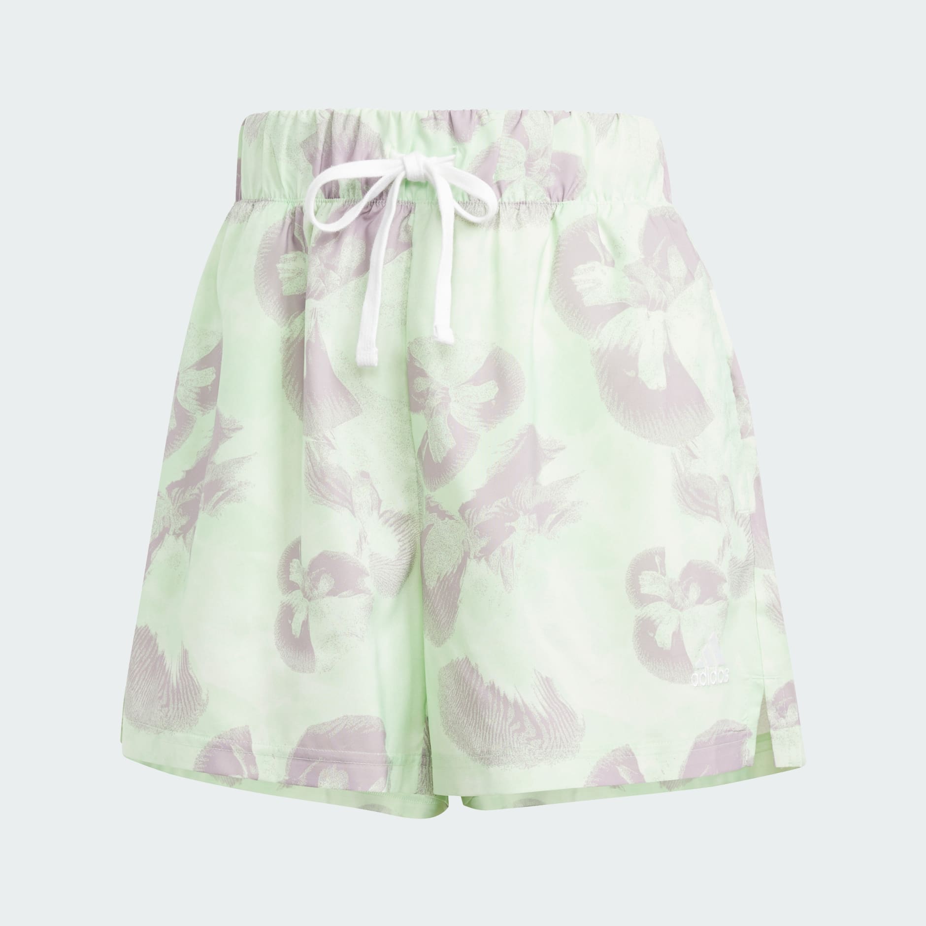 Floral Graphic Woven Shorts