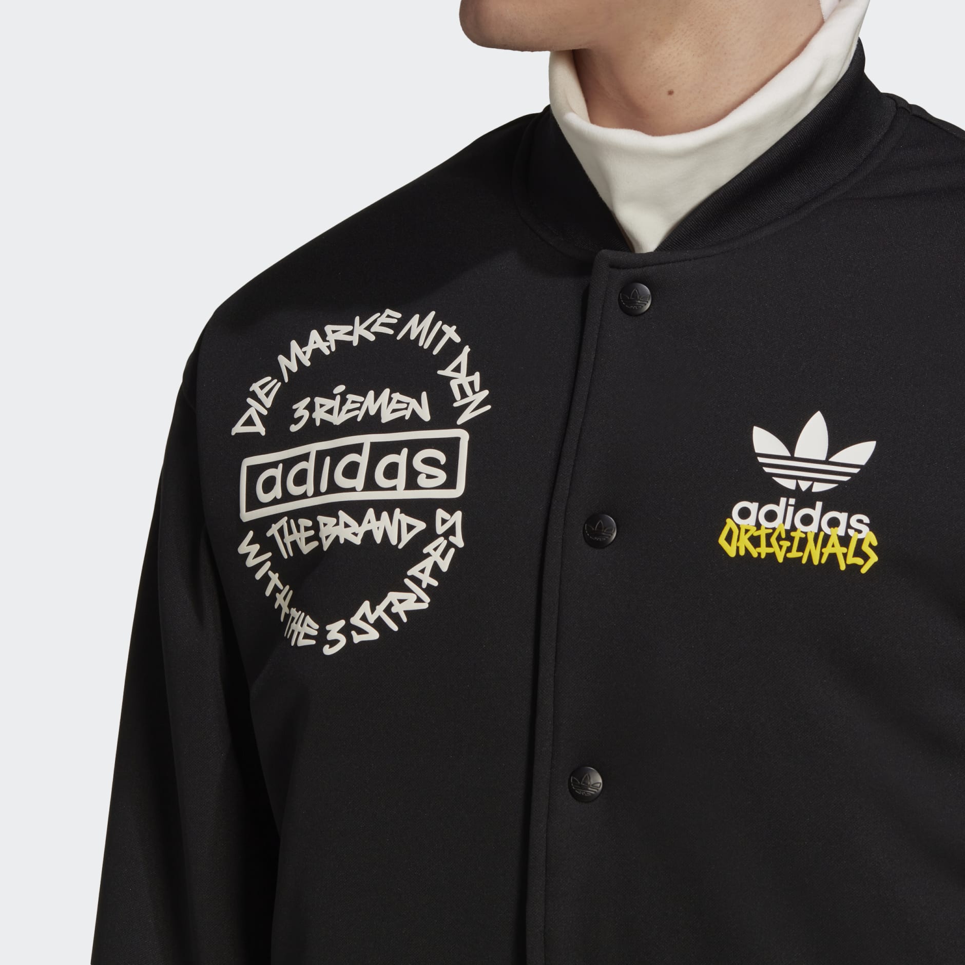 Men's Clothing - Graphics Unite Coach Jacket - Black | Saudi