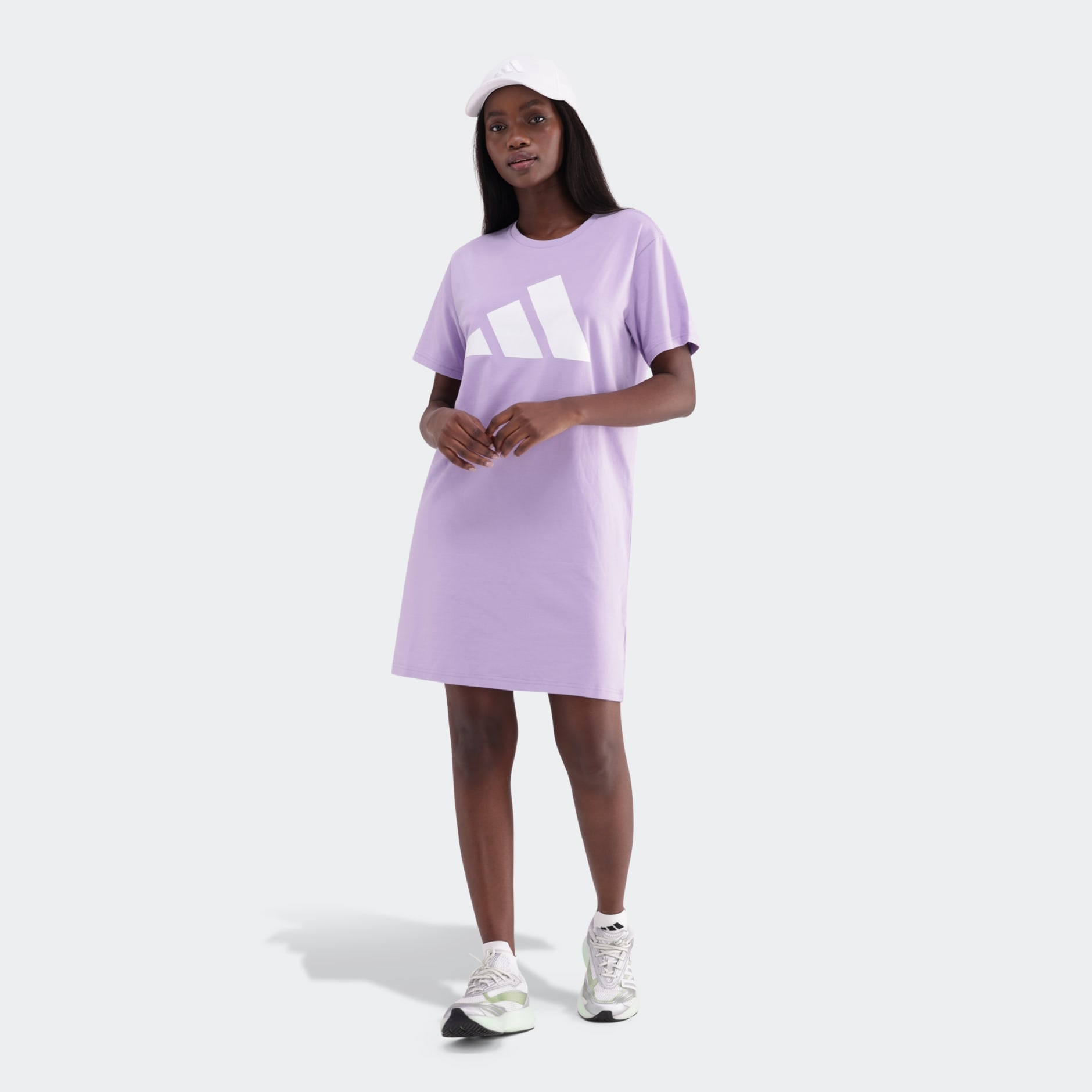 WOMENS BOS LOGO BOYFRIEND T-SHIRT DRESS