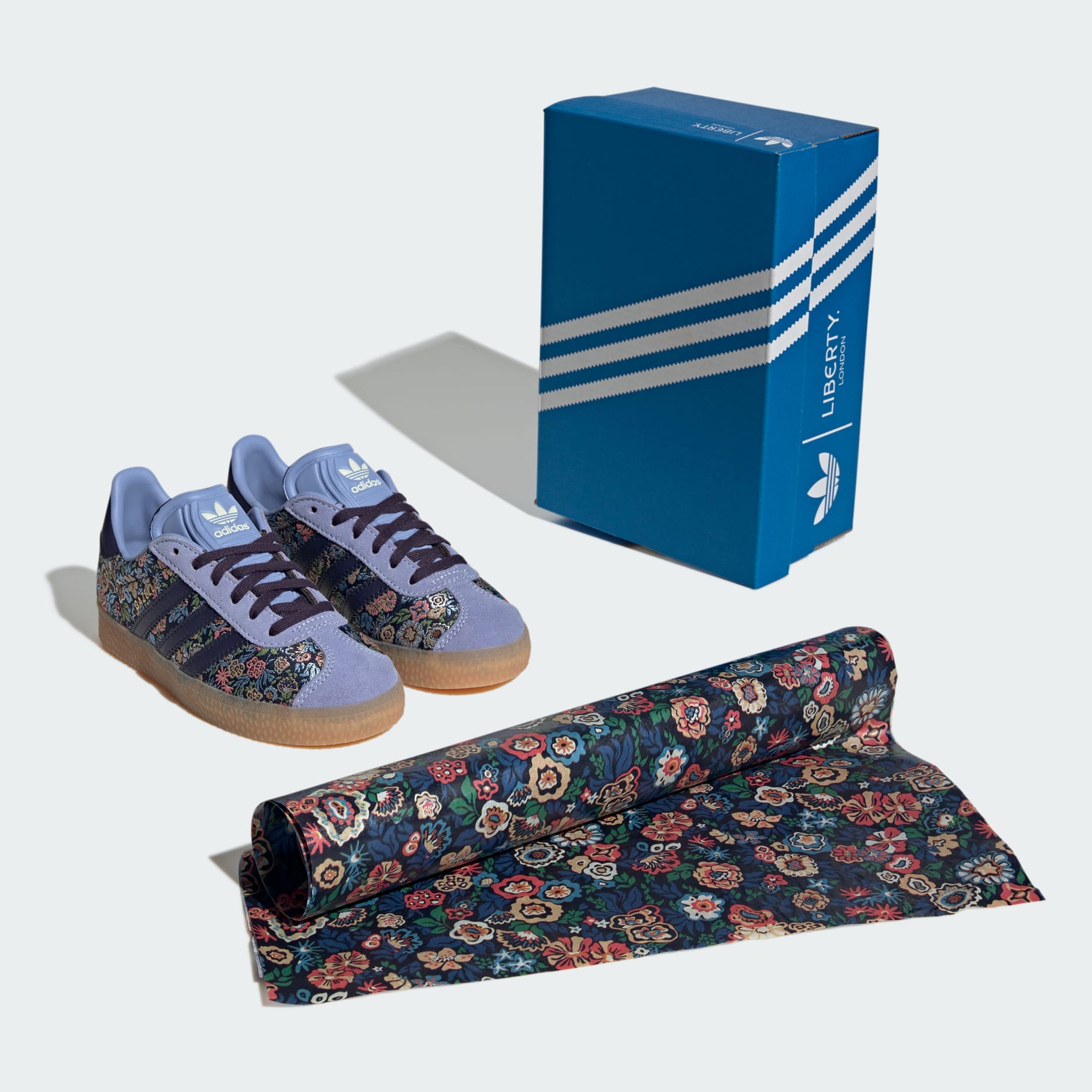 Pantofi Gazelle x Liberty London pentru copii