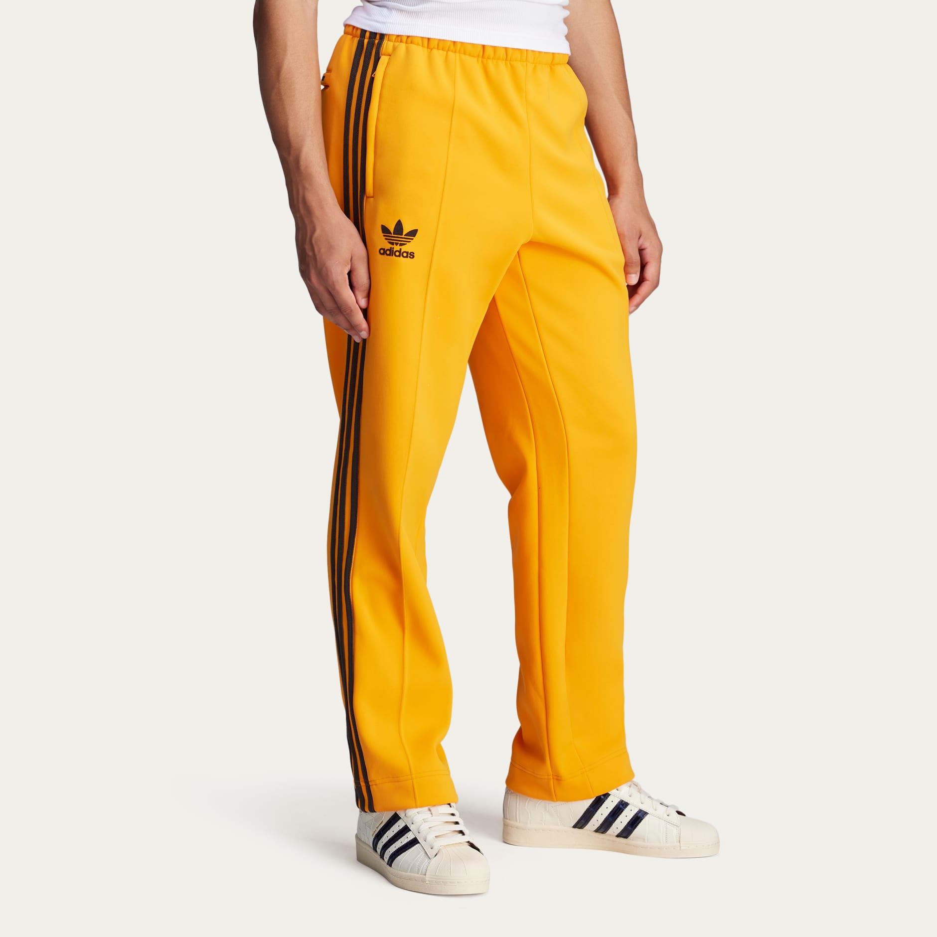 Adidas originals orange track pants online