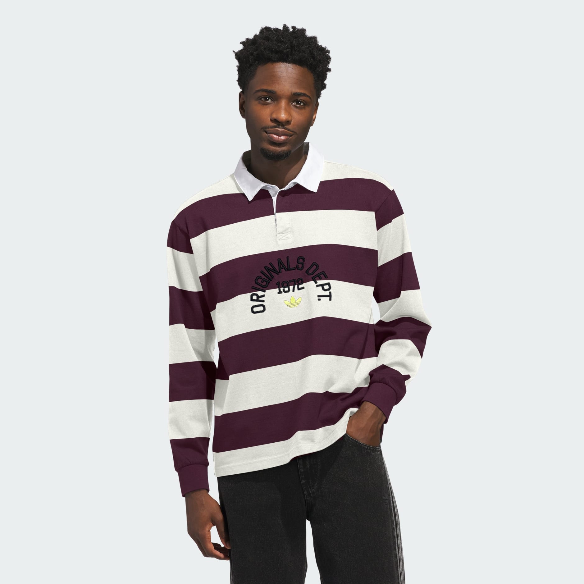 adidas Originals Dept. Striped Polo Shirt