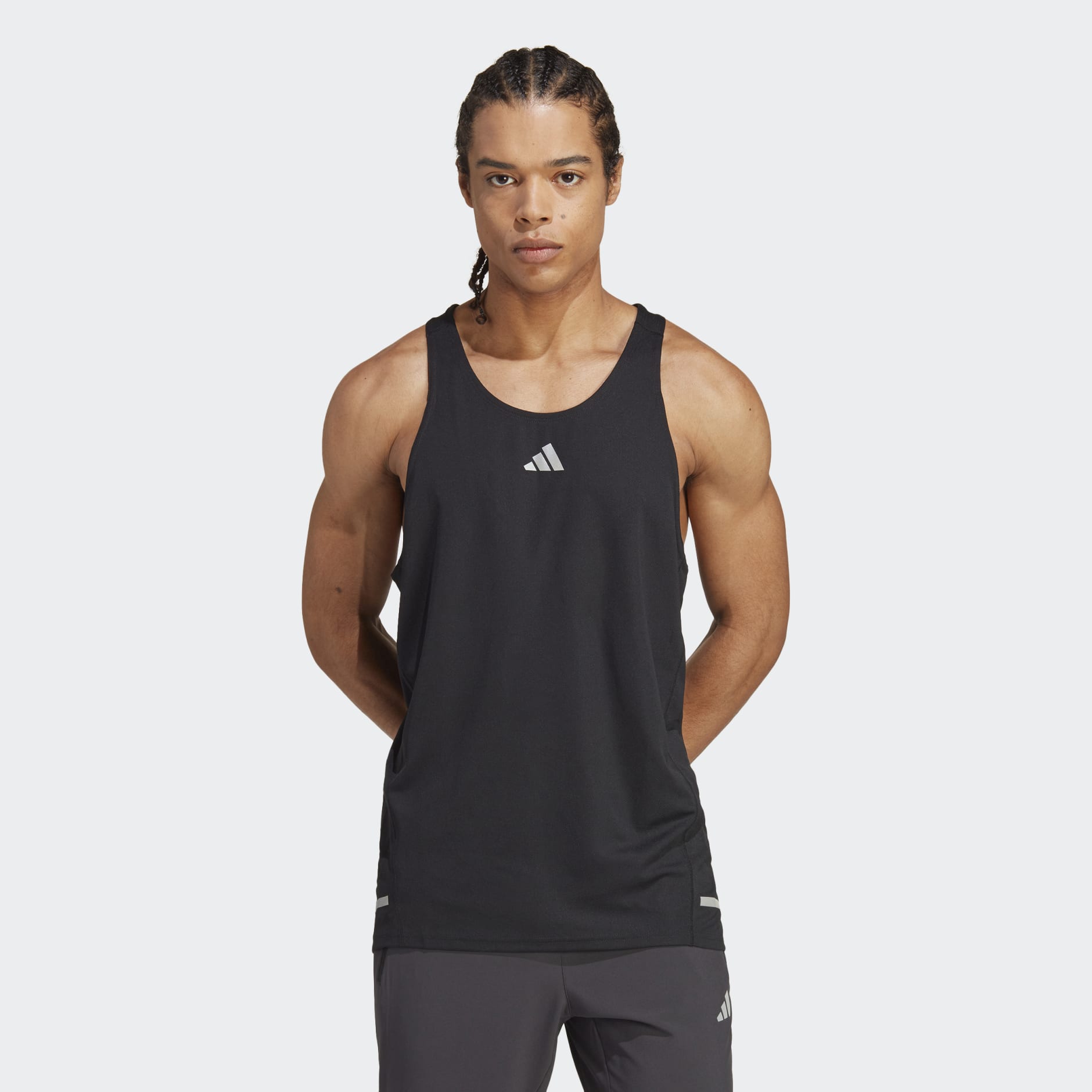 Clothing - X-City Cooler Singlet - Black | adidas South Africa