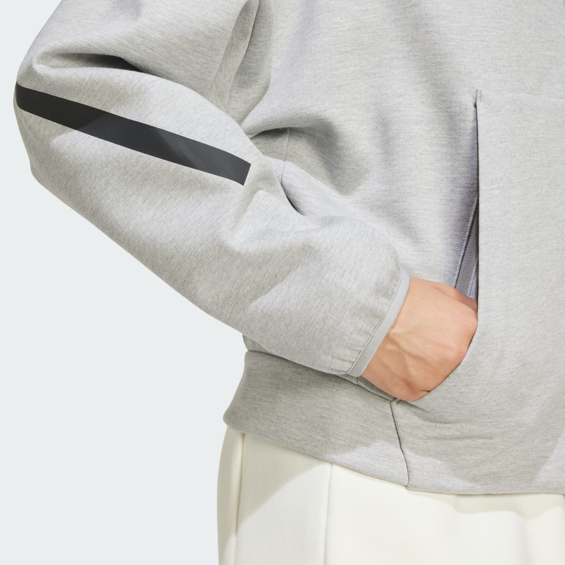 adidas adidas Z.N.E. Full-Zip Hoodie - Grey | adidas TZ
