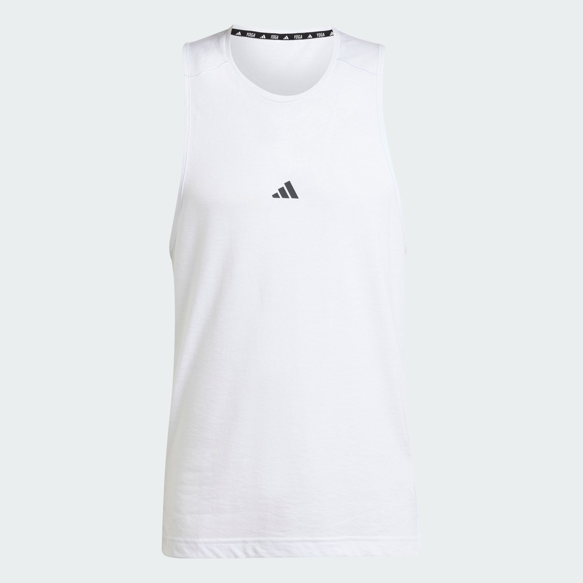 Men's Clothing - Yoga Training Tank Top - White