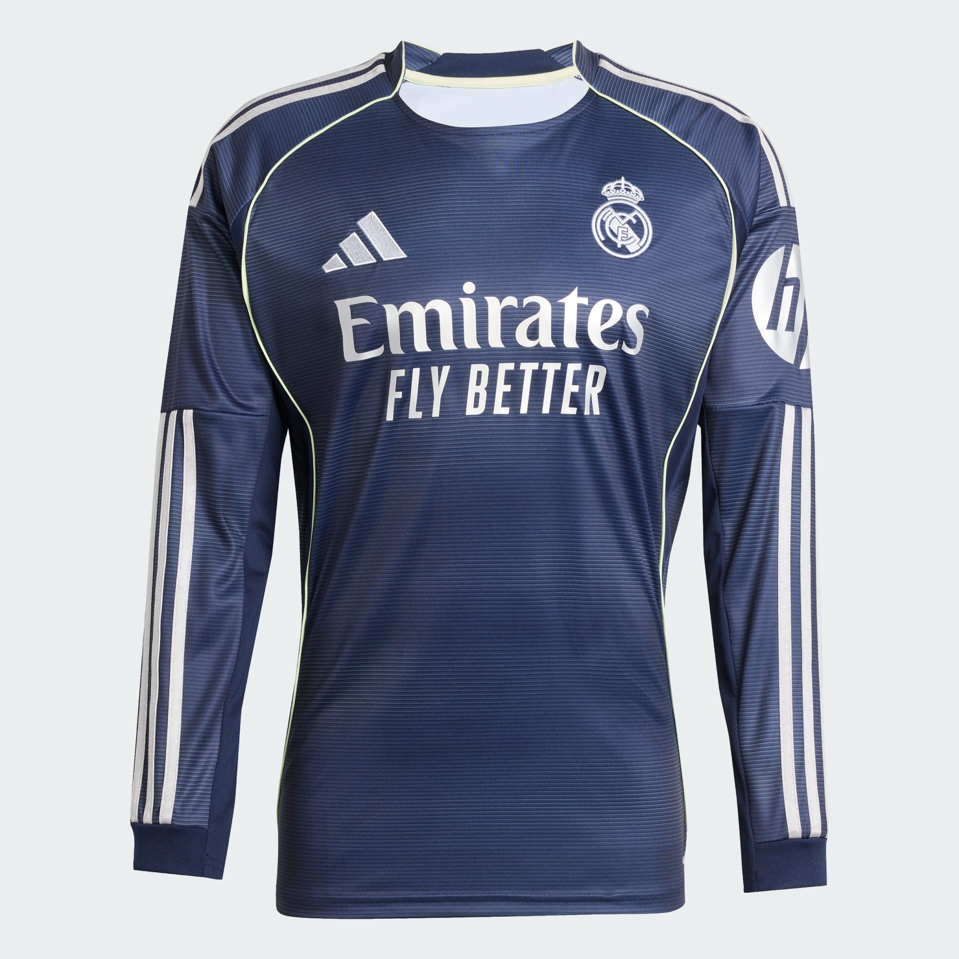 Real Madrid 25/26 Long Sleeve Away Jersey