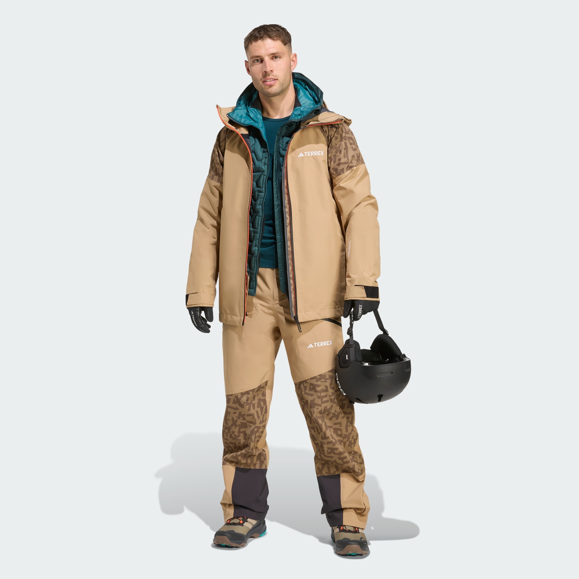 Jachetă Terrex Xperior Hybrid PRIMEKNIT CLIMAPROOF+