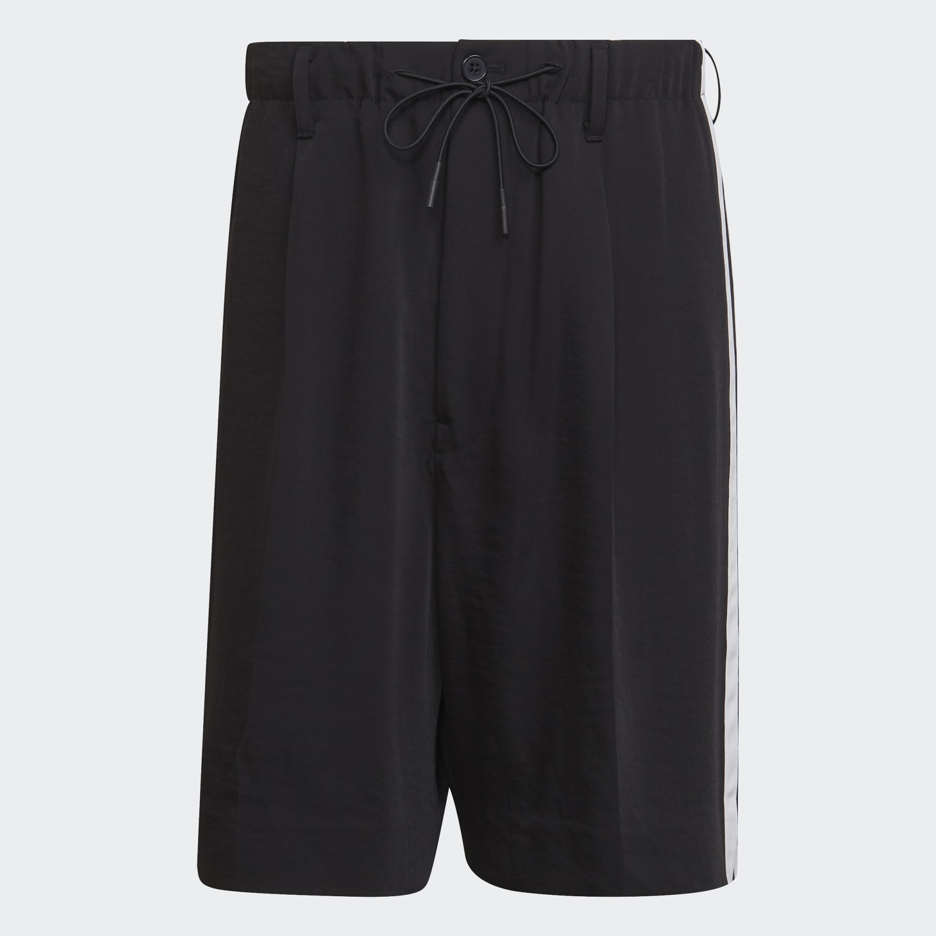 Y-3 Synthetic Ch1 Elegant 3 Stripe Short in Black for Men Mens Clothing Shorts Casual shorts 