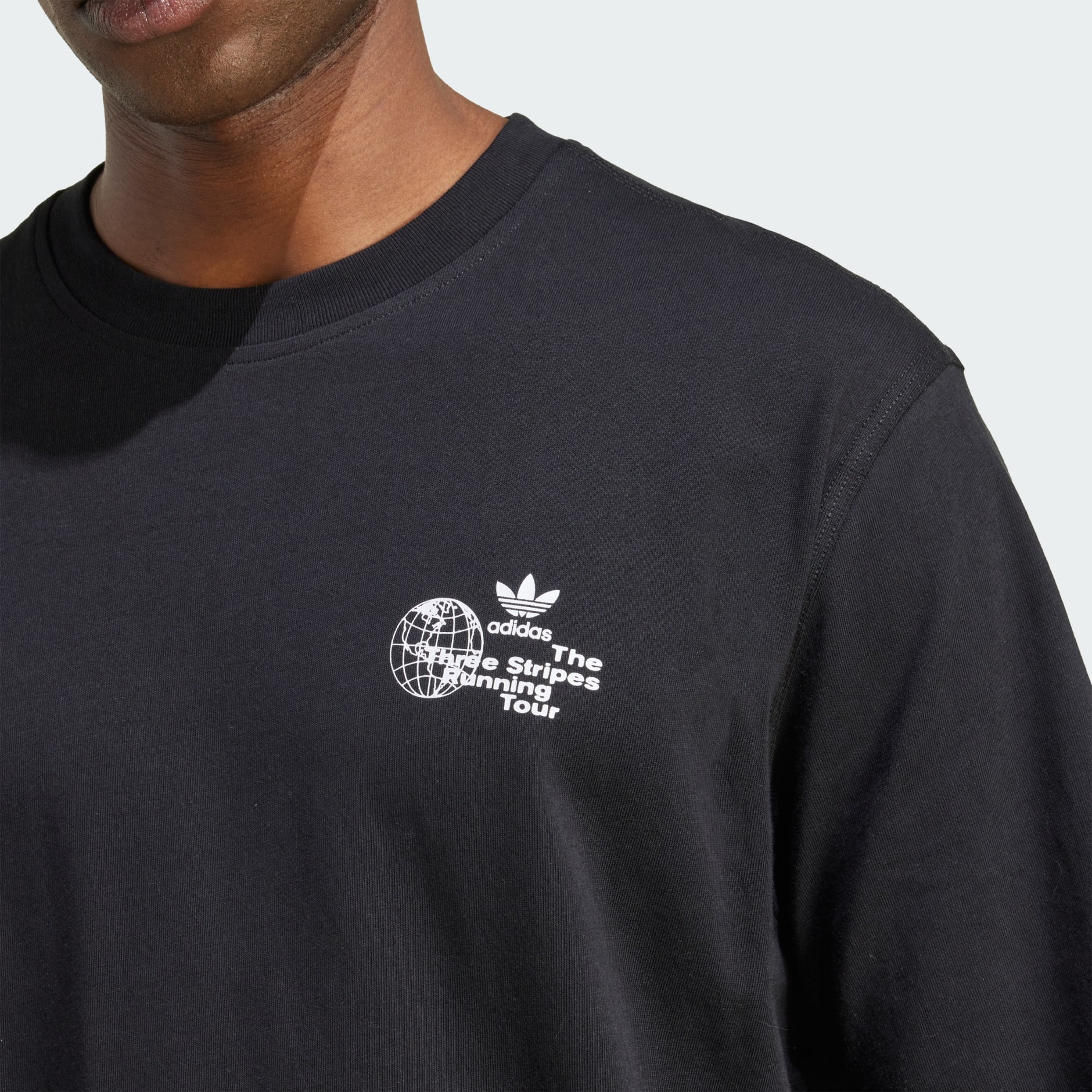 Sports Elements Poster Graphic Loose Tee