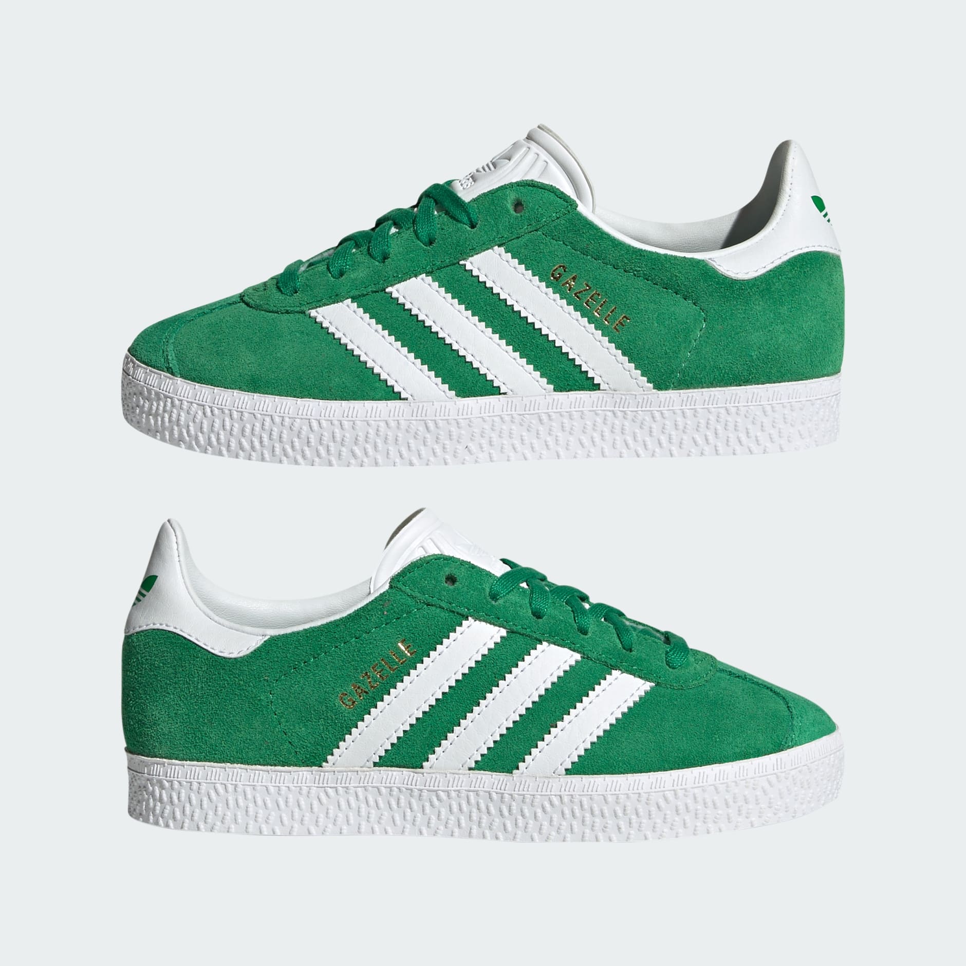 Mens green fashion gazelle adidas