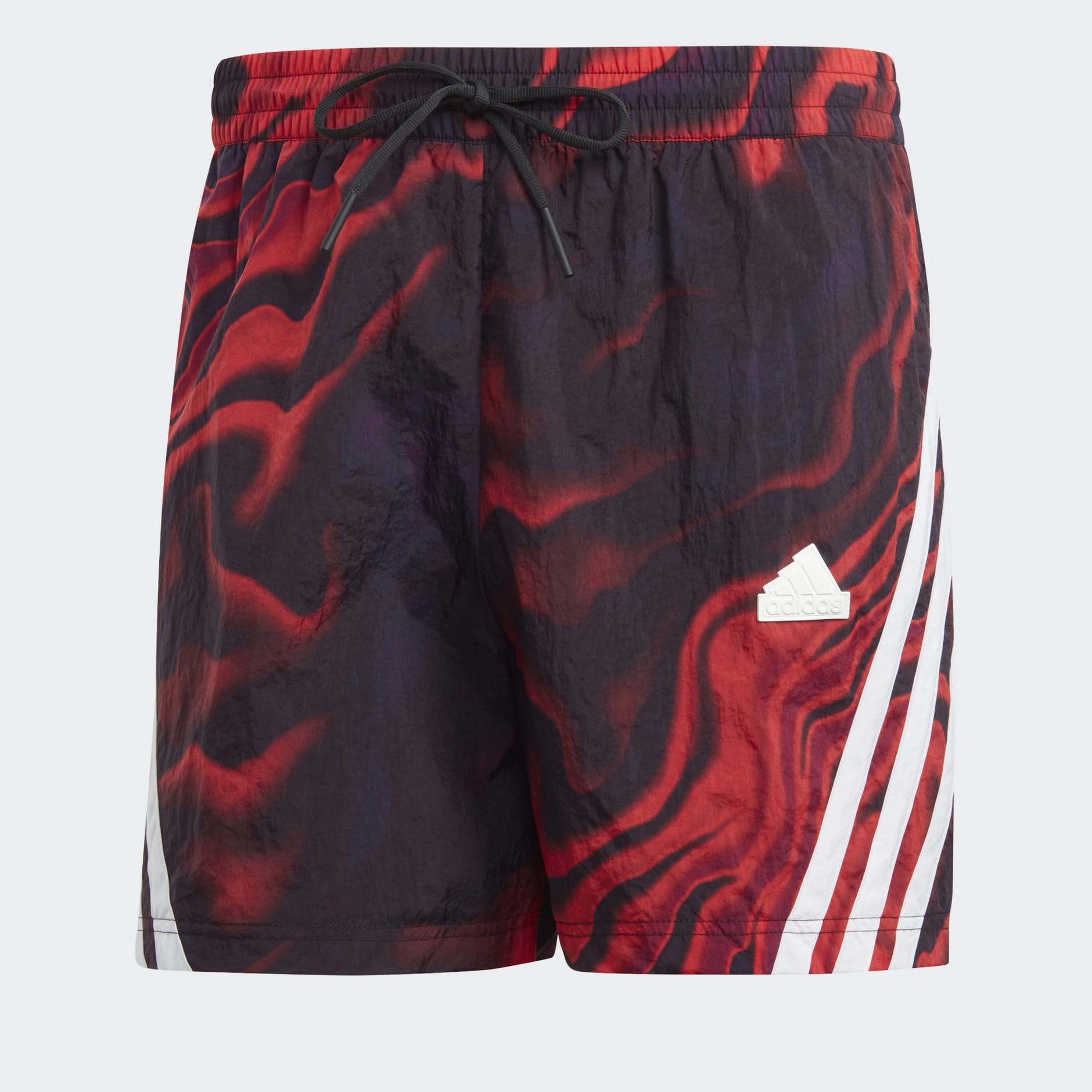 Adidas allover cheap print swim shorts