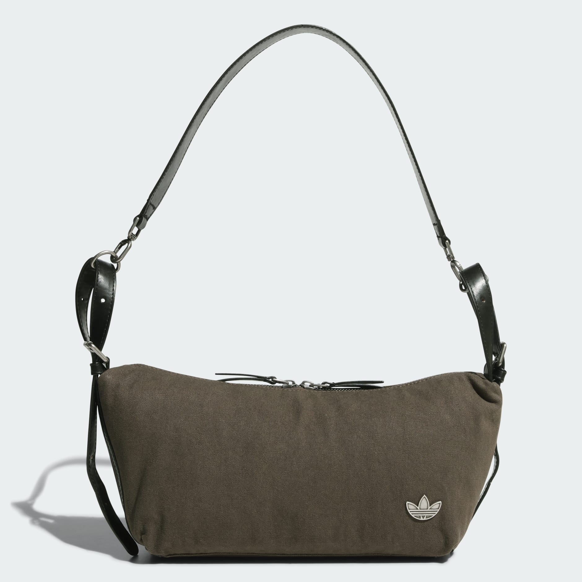 女裝扣帶斜孭袋配棉