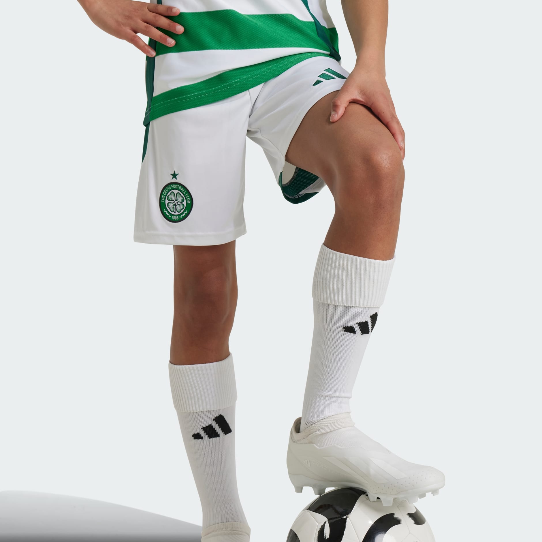 Pantaloni scurți pentru terenul propriu Celtic FC 24/25 pentru copii