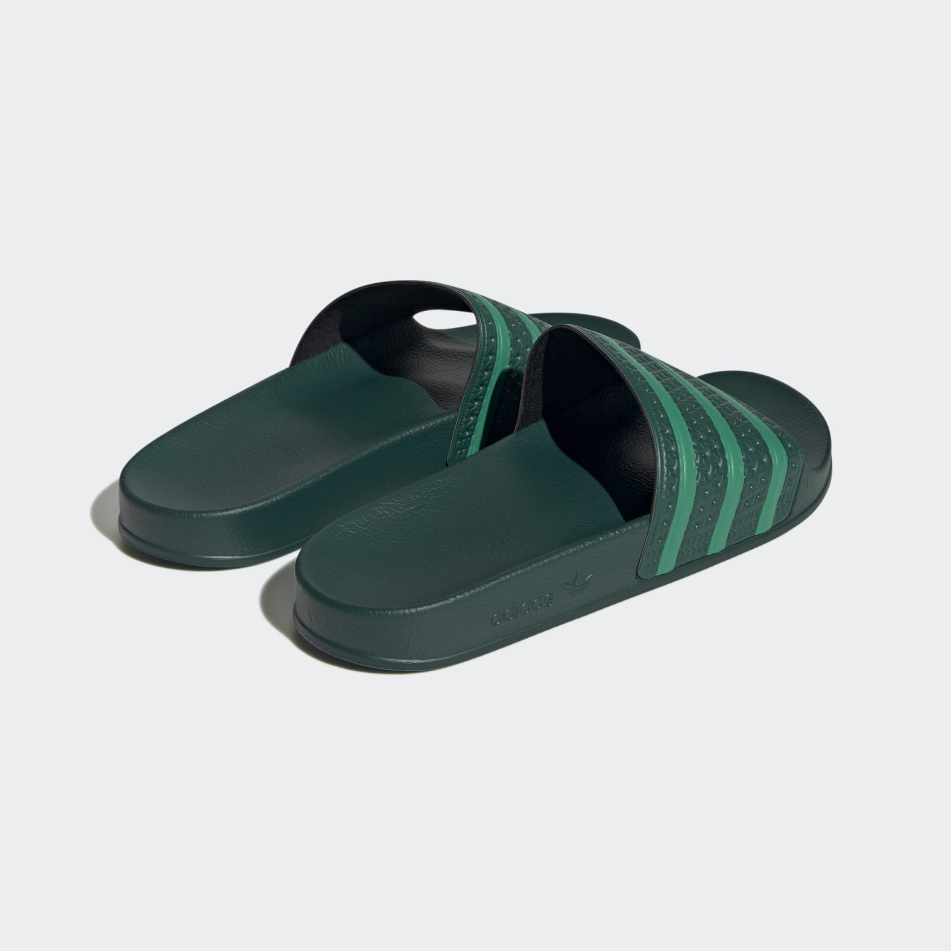 Men's Shoes - Adilette Slides - Green | adidas Egypt