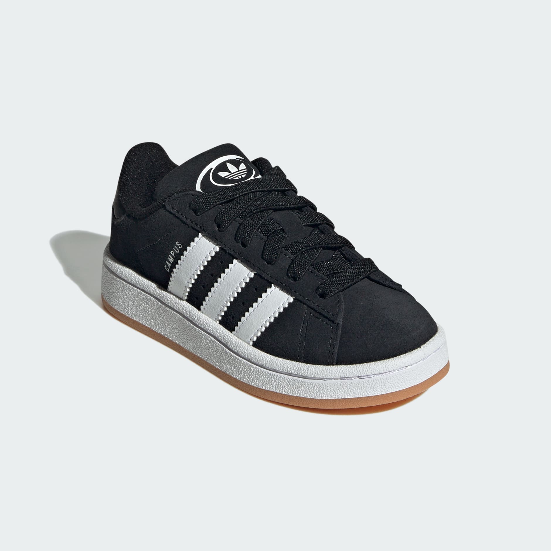 Adidas suede black trainers online