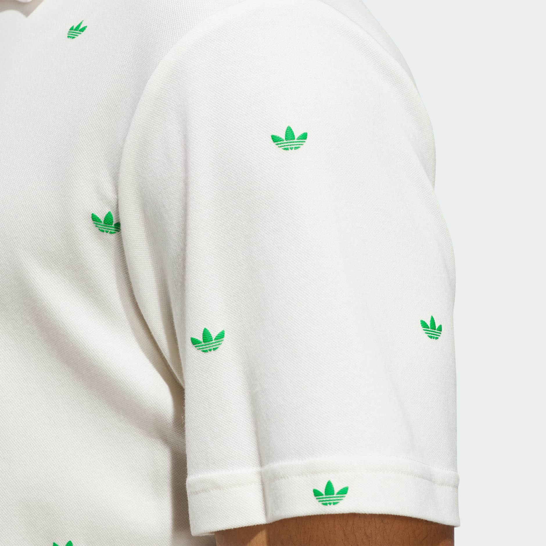 Tricou polo Originals cu trifoi și imprimeu