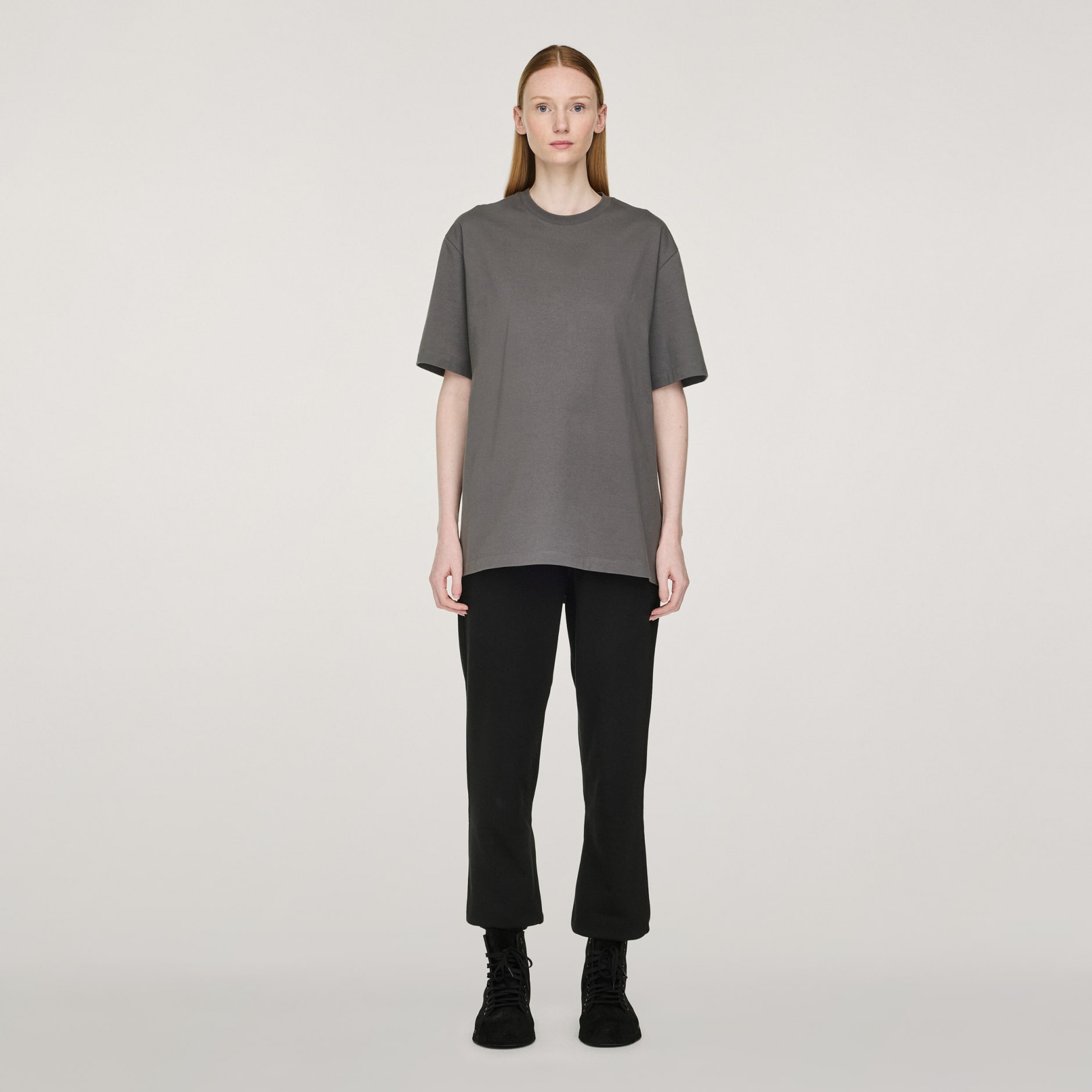 Tシャツ・カットソー Y-3 FW25 T-SHIRT WITH PRINT (JZ0717 GRANIT) Y-3 FW25 T-SHIRT WITH PRINT (JZ0717 GRANIT) (Y-3/Tシャツ