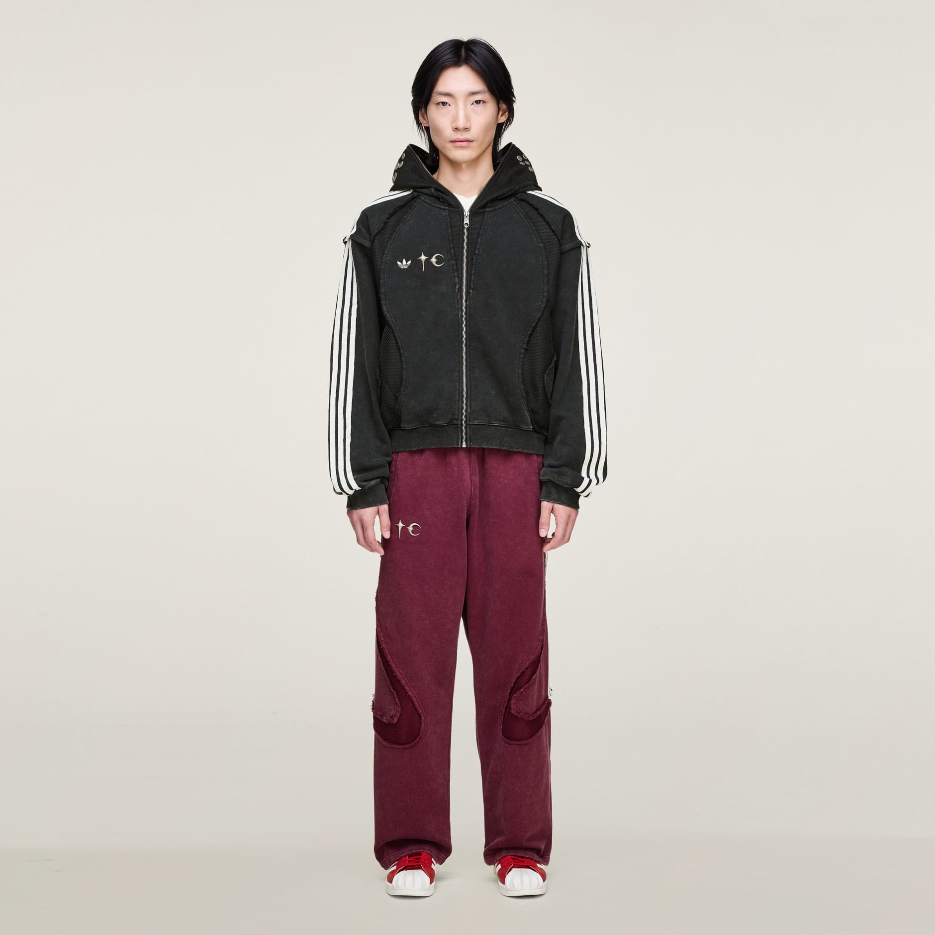ウォーキング・ランニングウェア adidas x Thug Club Team Geist Sweatpants ADIDAS X THUG CLUB】TEAMGEIST SWEATPANTS BLACK adidas x Thug Club