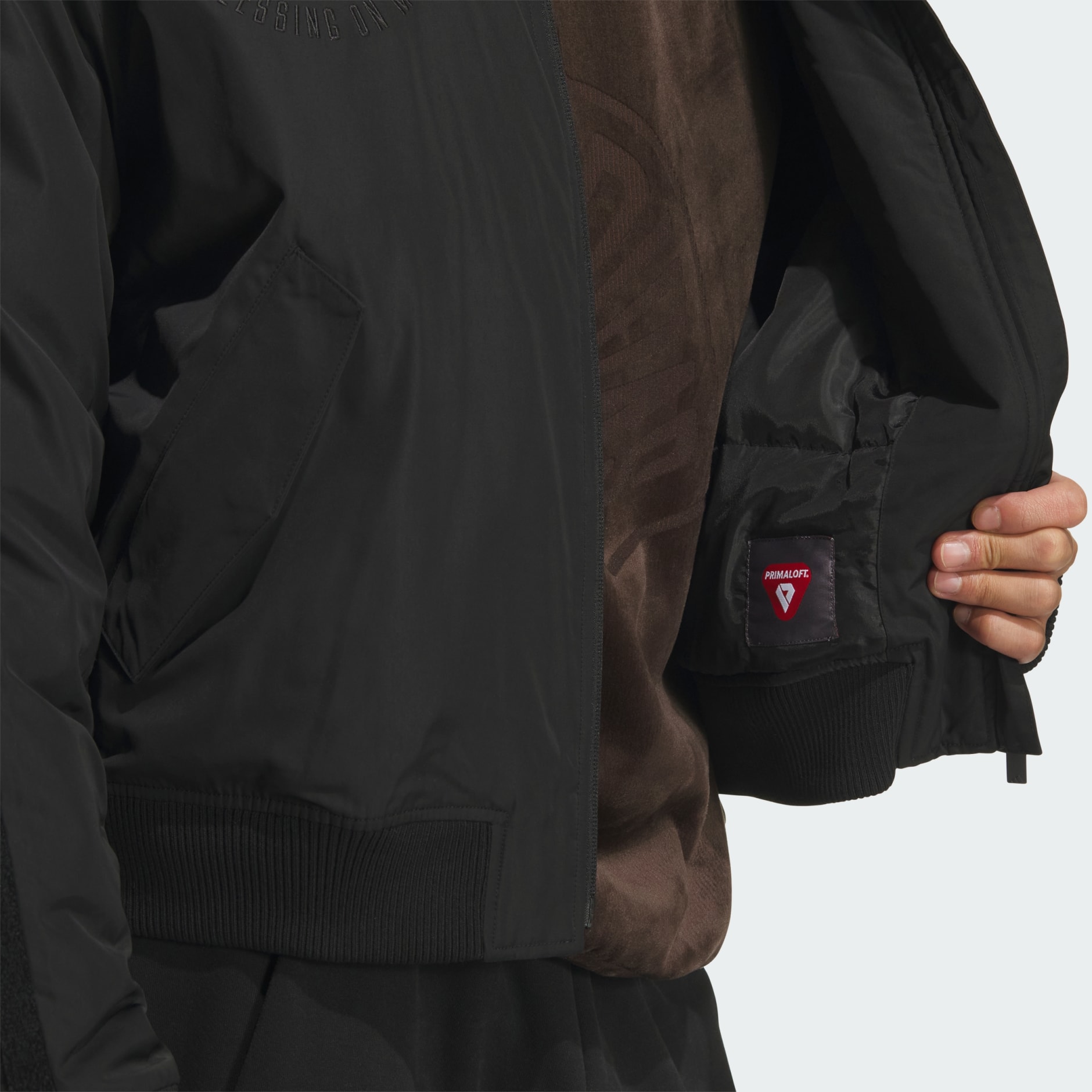 CNY MODERN CHINA 3 STRIPES PADDED BOMBER JACKET