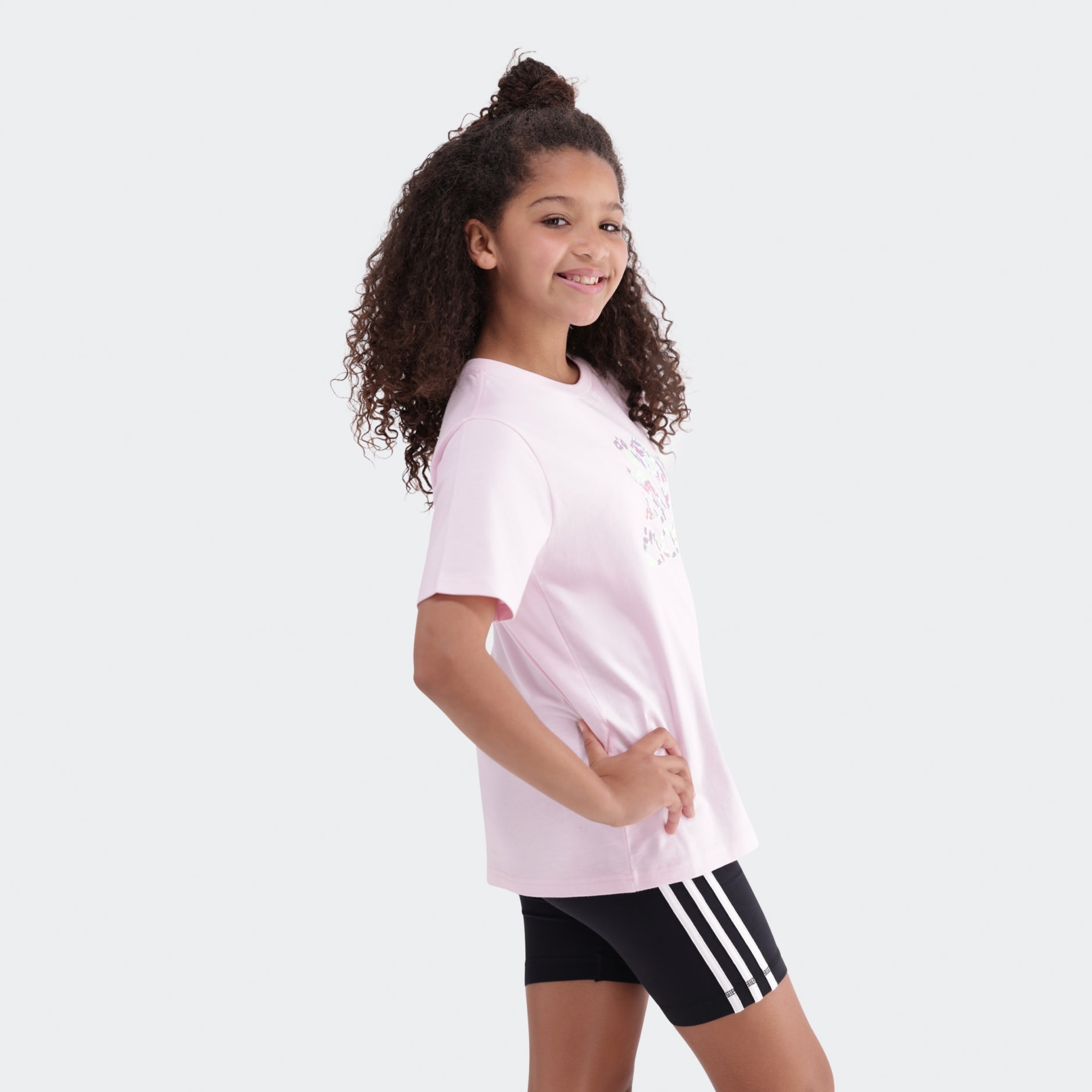 Floral Badge of Sport Graphic T-Shirt