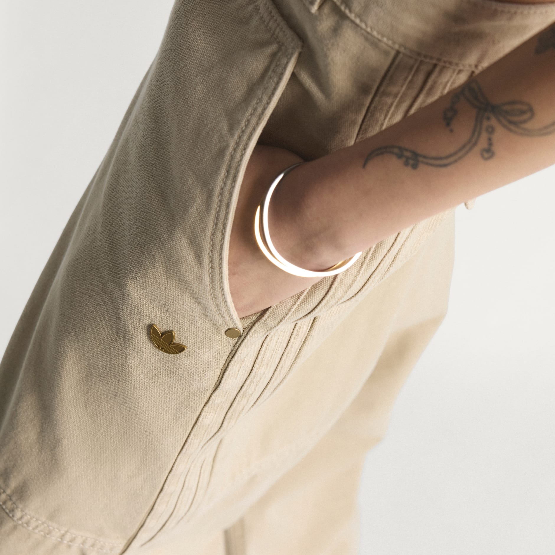 CANVAS LOOSE מכנסי