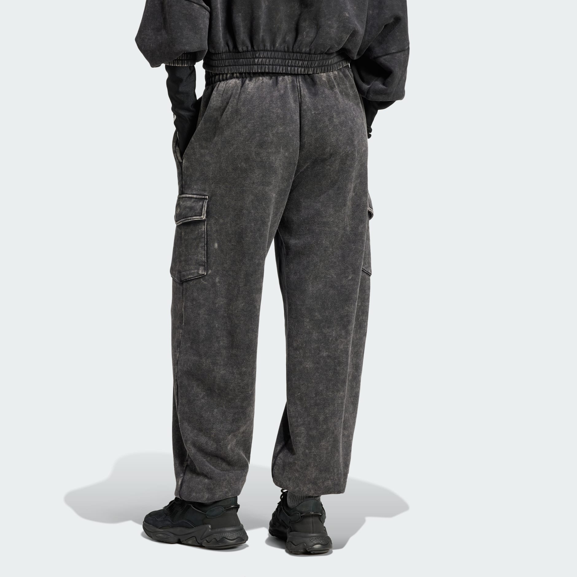 ★ADIDAS★Originals ACID-WASHED SWEAT JOGGERS スウェット Acid-Washed Sweat Pants - Black | adidas Hong Kong