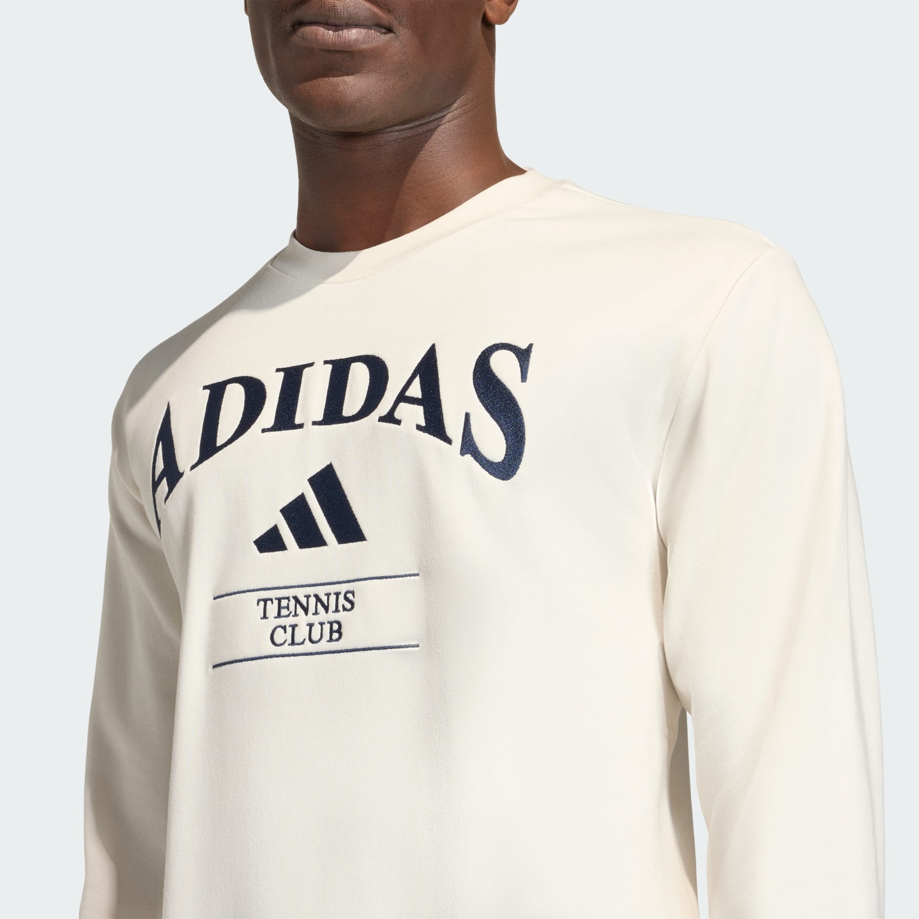 Bluză sport cu guler rotund și motiv grafic Heritage adidas