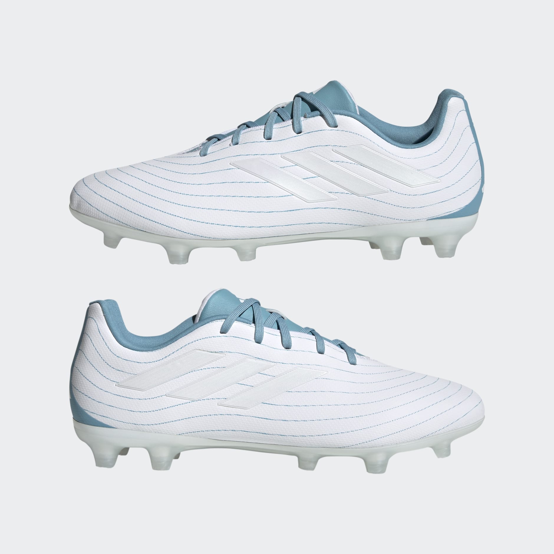Shoes - Copa Pure.3 Firm Ground Boots - White | adidas Egypt