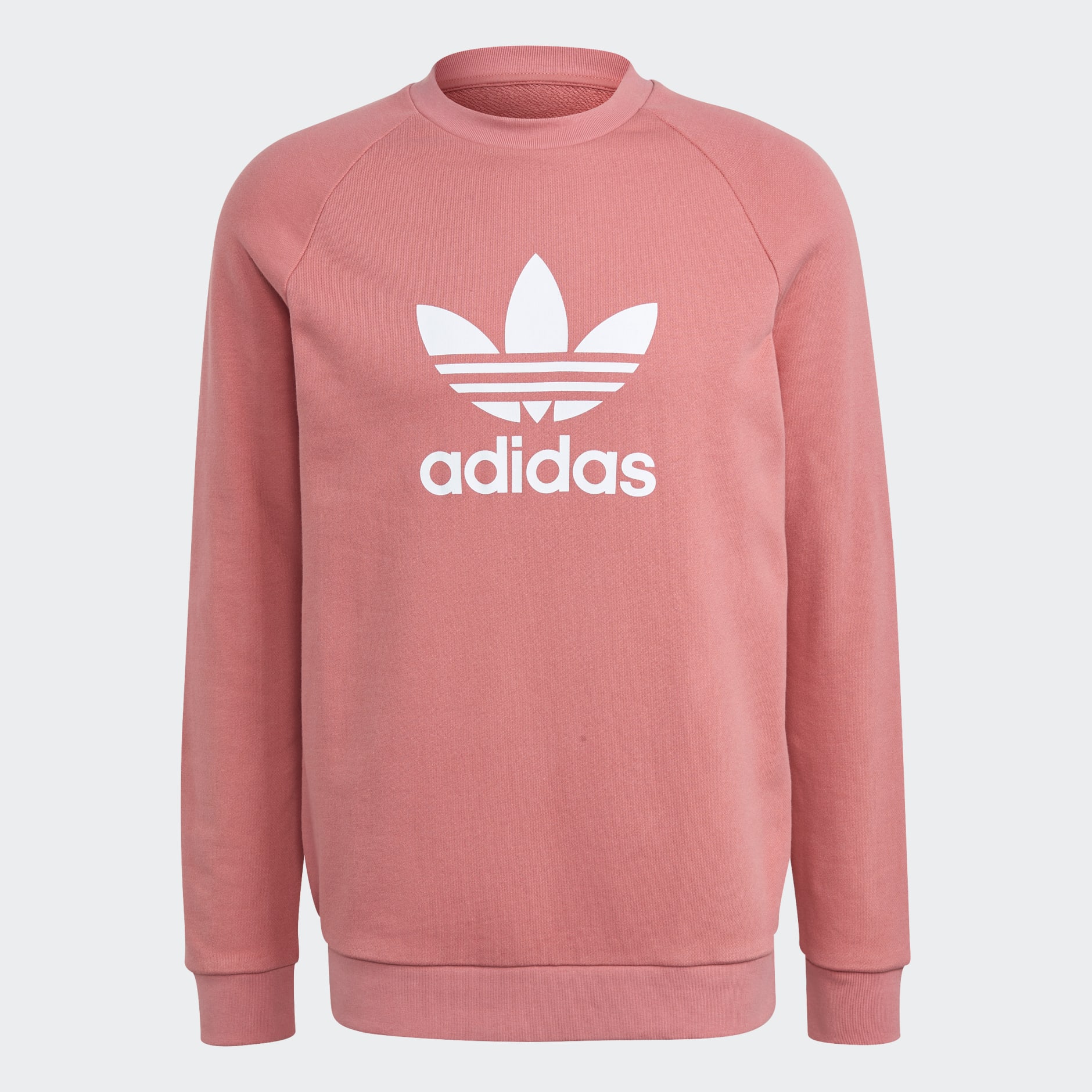 Trefoil Warm-Up Crew Sweatshirt