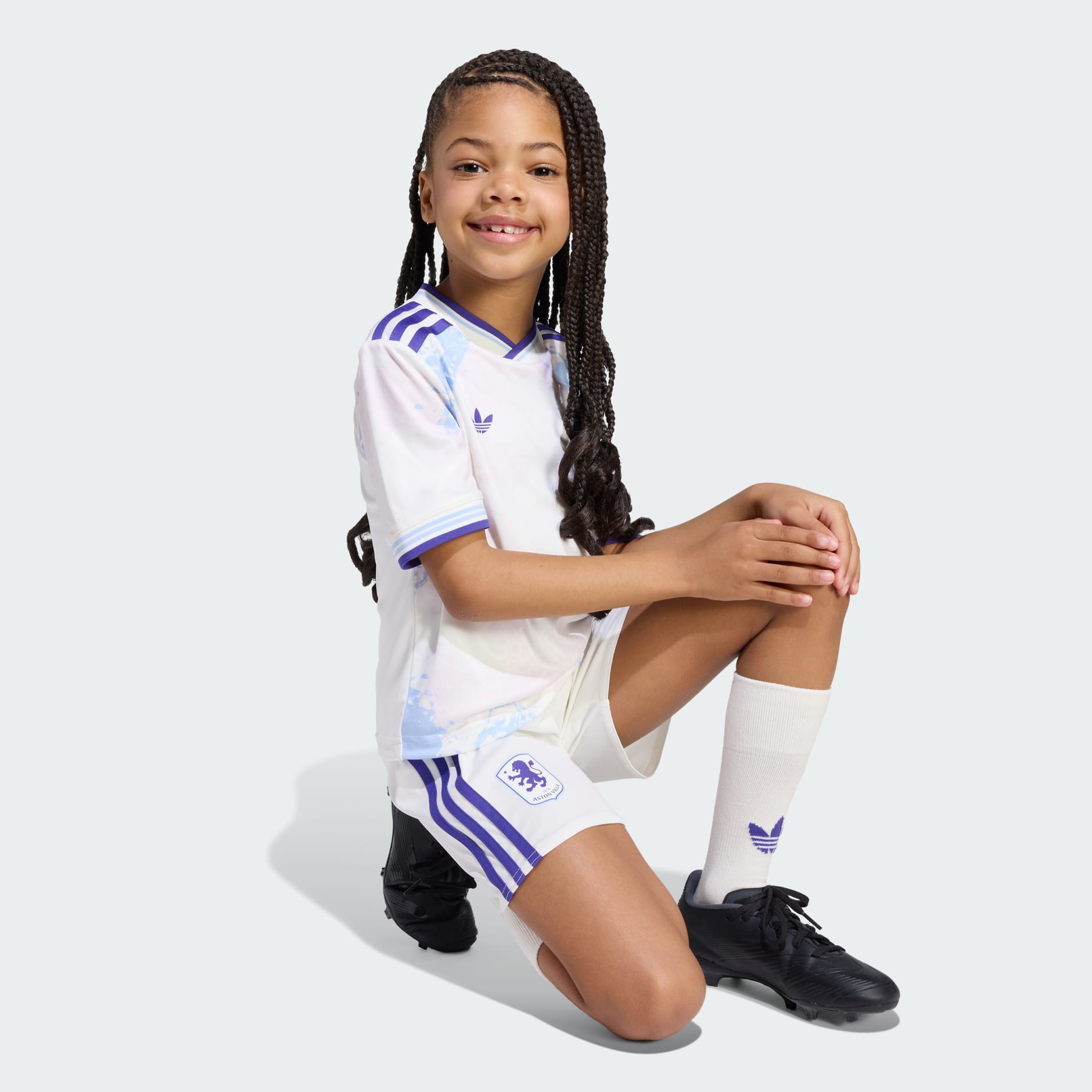 Mini set Aston Villa FC 25/26 Third pentru copii