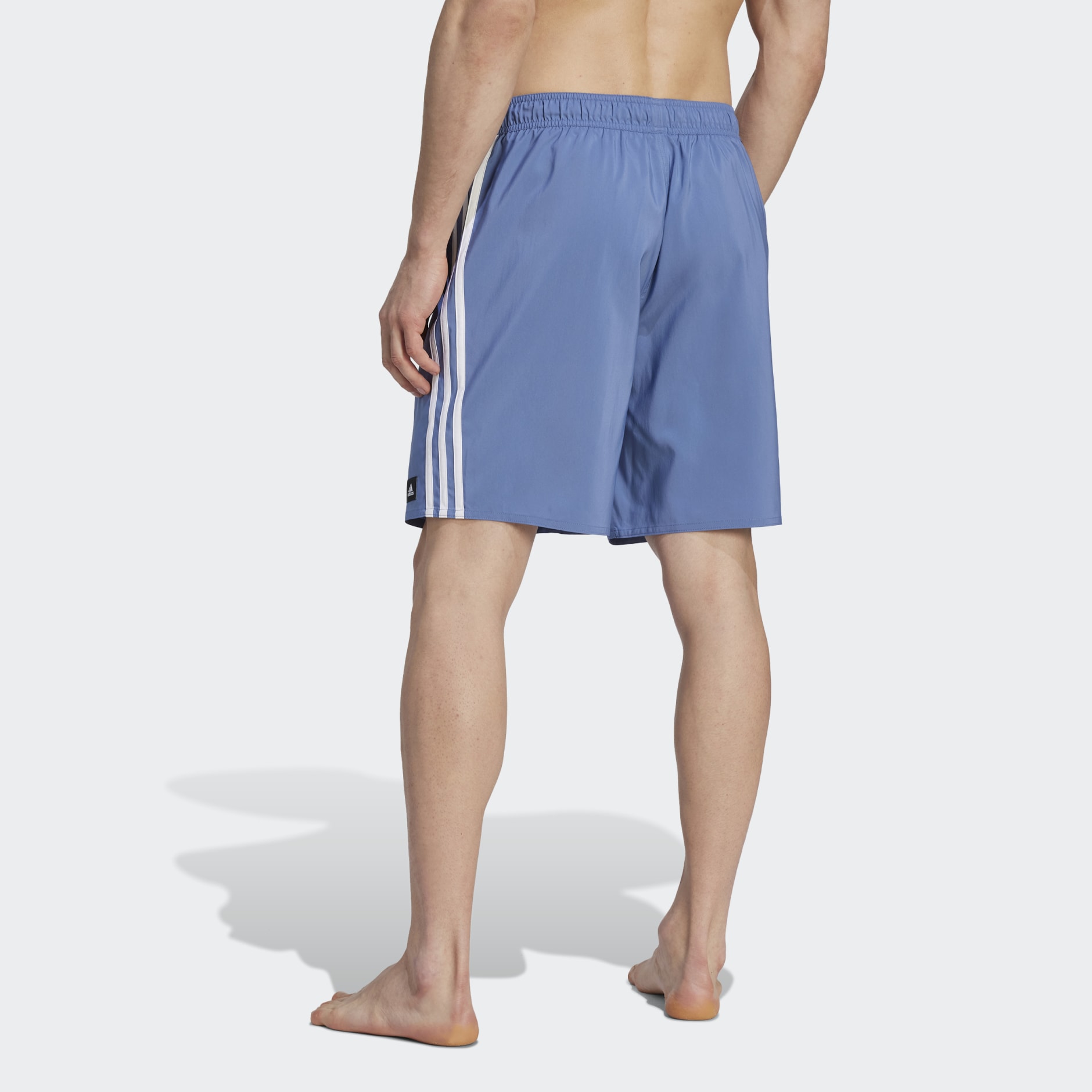 adidas FARM Rio 3-Stripes CLX Swim Shorts - Blue | Men's Swim | adidas US